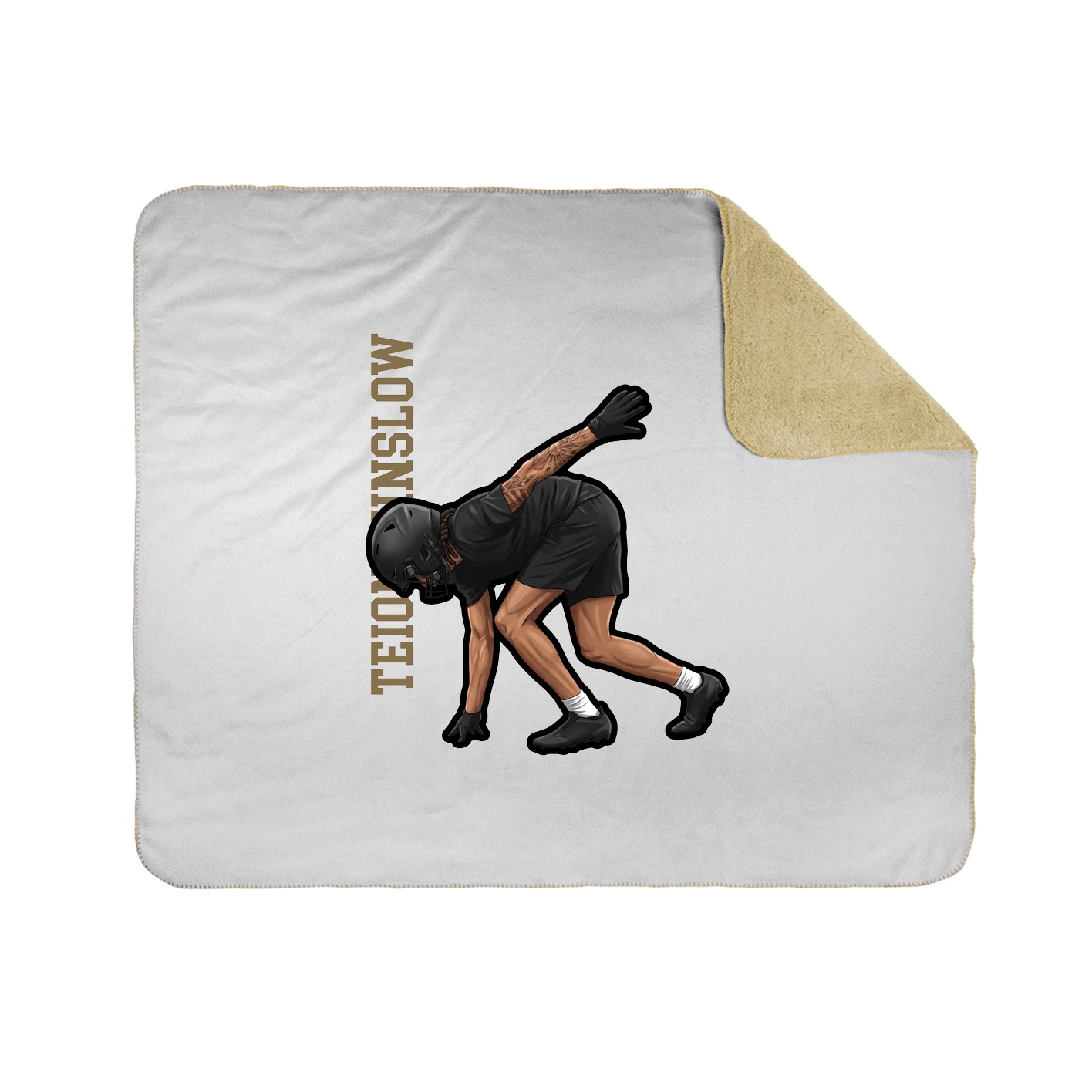 50x60 Sherpa Lined Throw Blanket