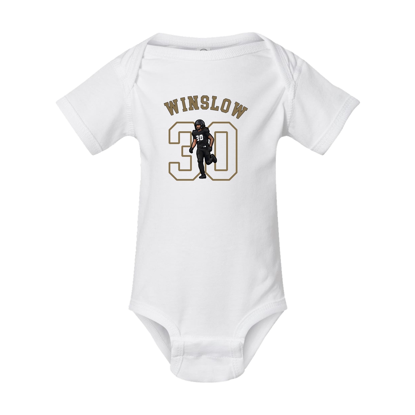 Baby Onesie — Shirsey Arch in White
