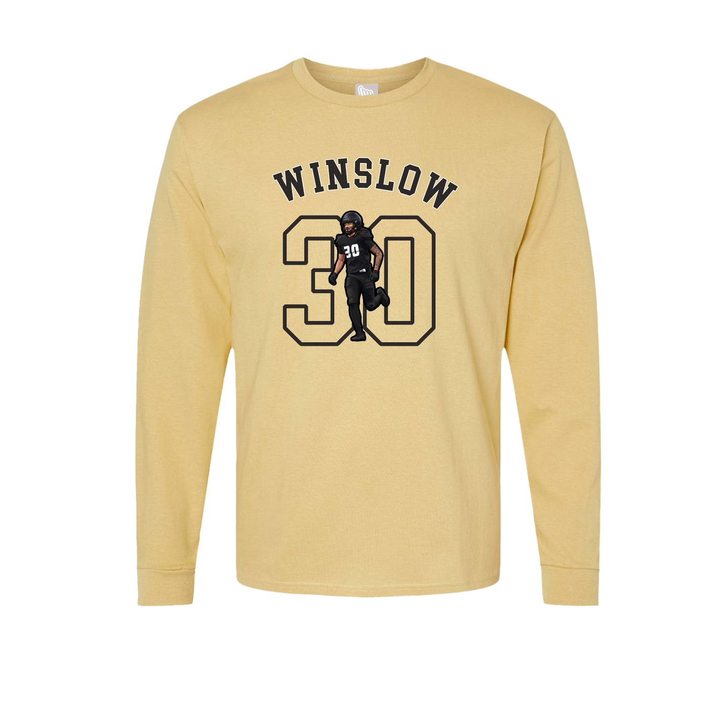 Long Sleeve Tee — Shirsey Arch in Vegas Gold