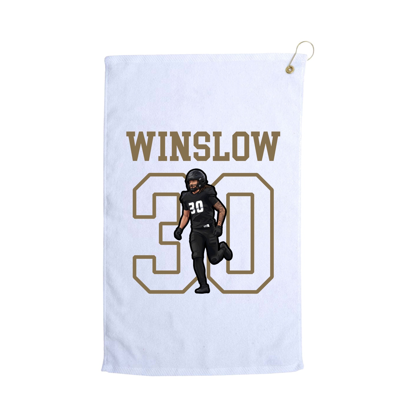 Golf Towel — Shirsey in White