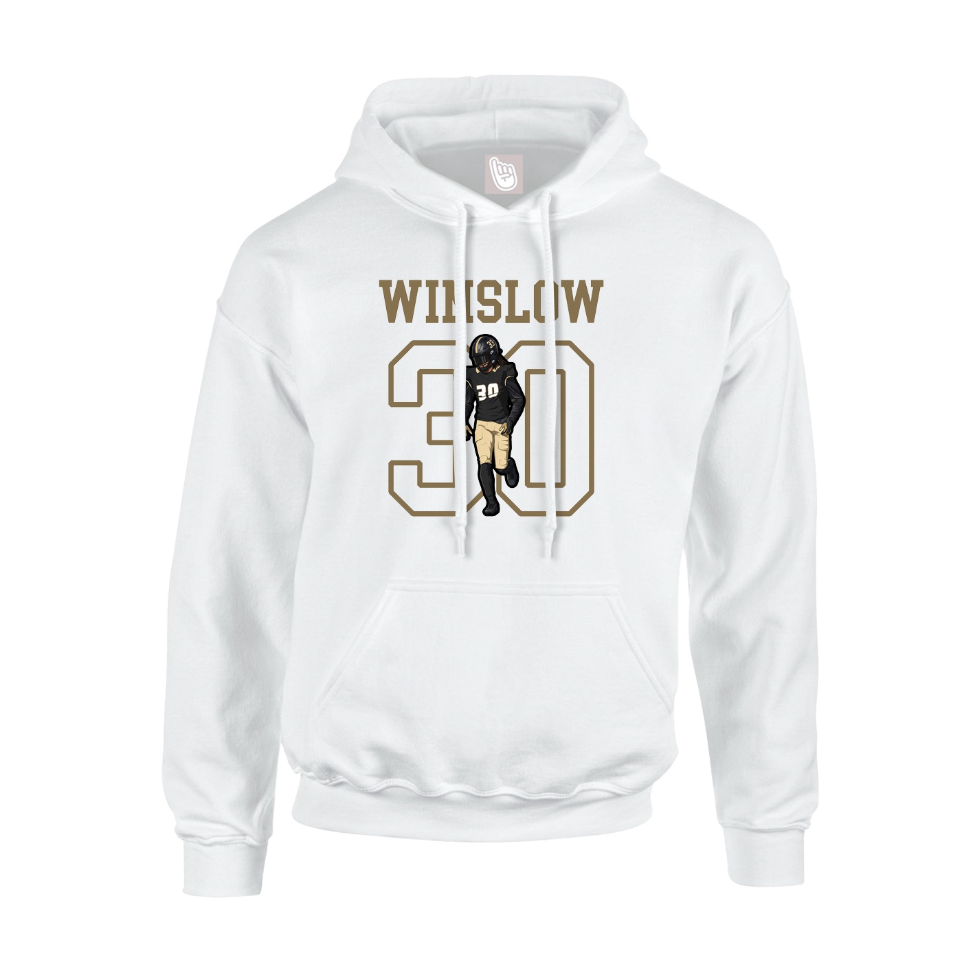 Youth Hoodie — Shirsey in White