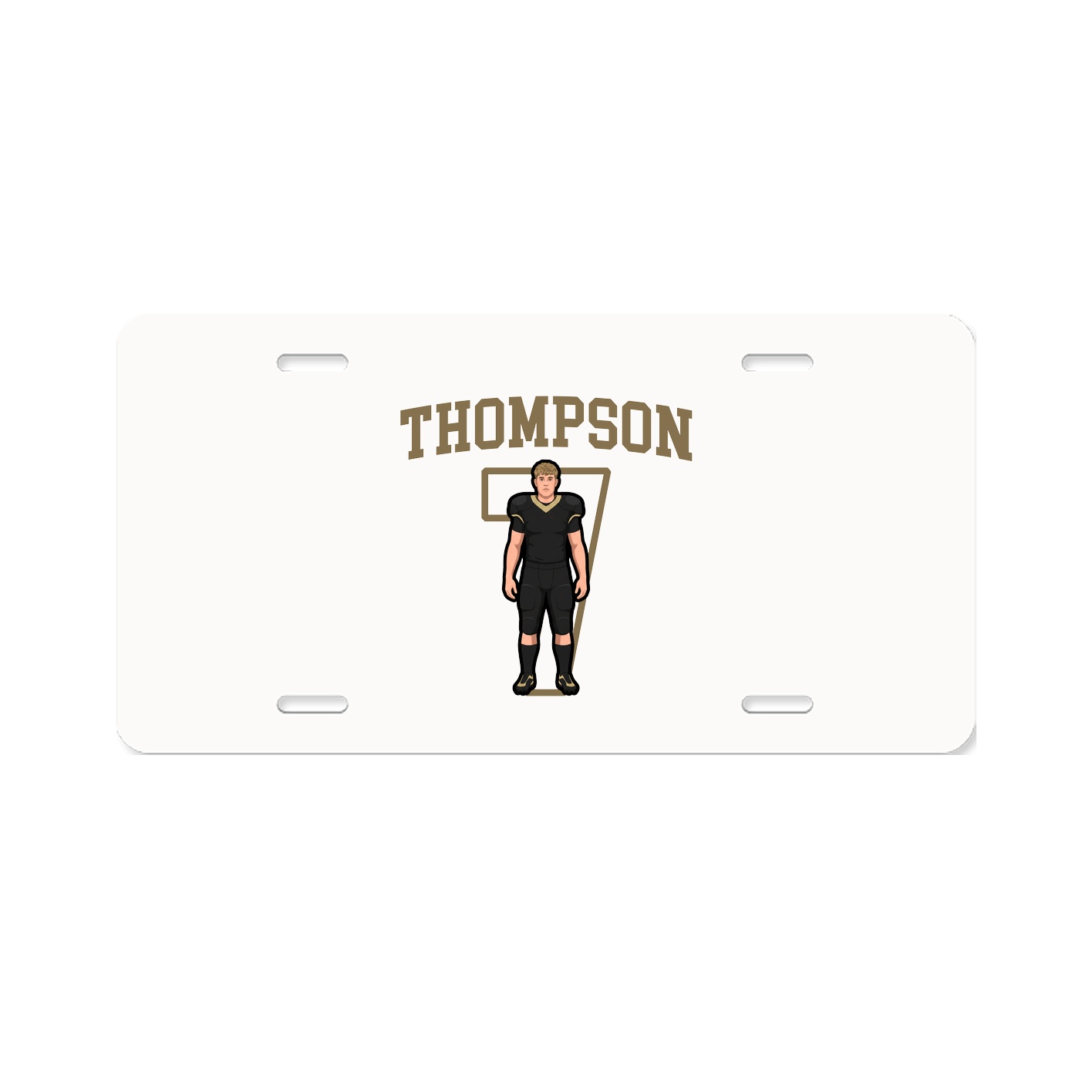 License Plate — Shirsey in Classic