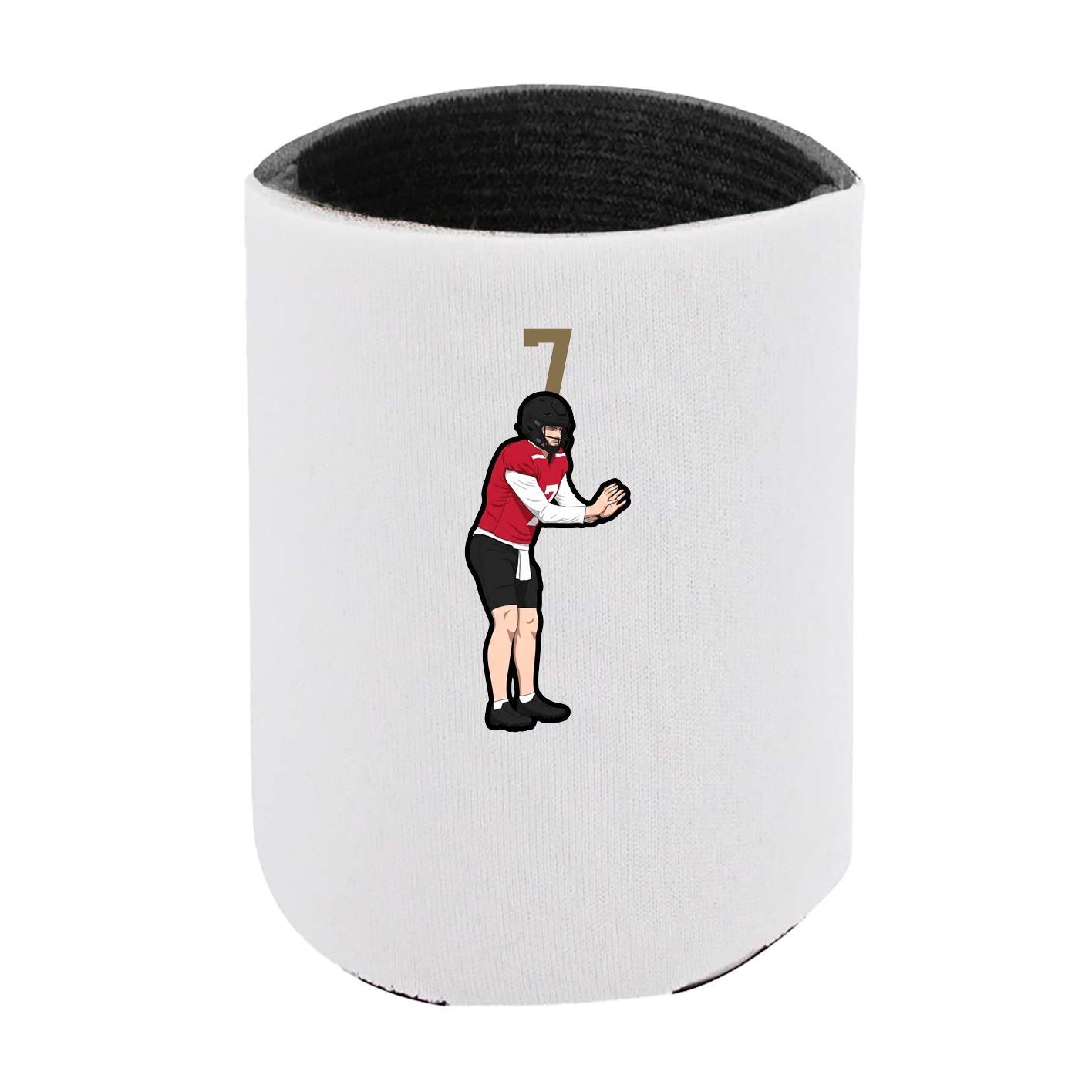 Can Holder — Number Top in White