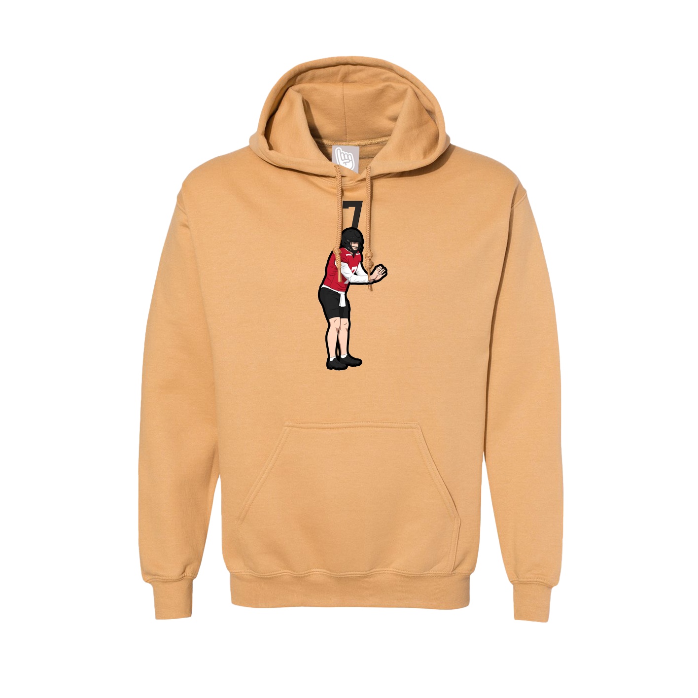 Hoodie — Number Top in Vegas Gold