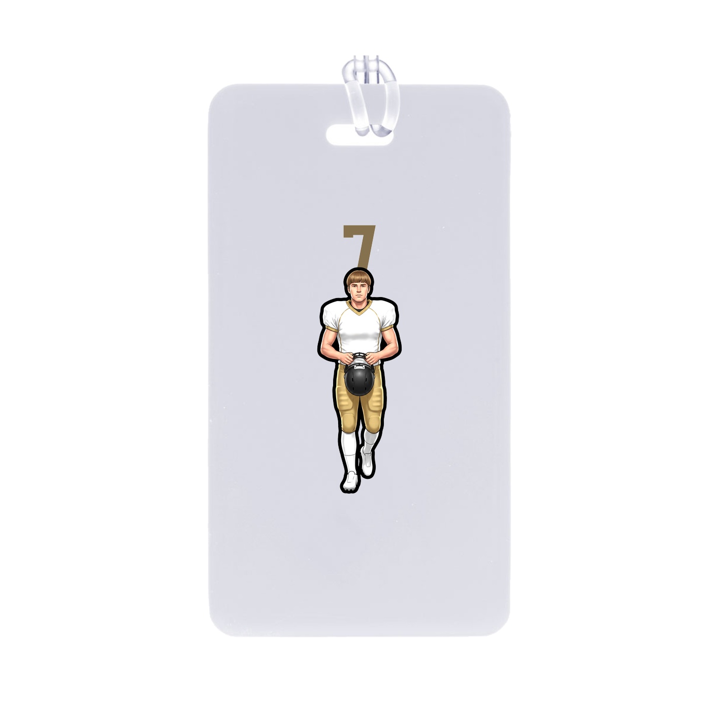 Bag Tag — Number Top in Classic