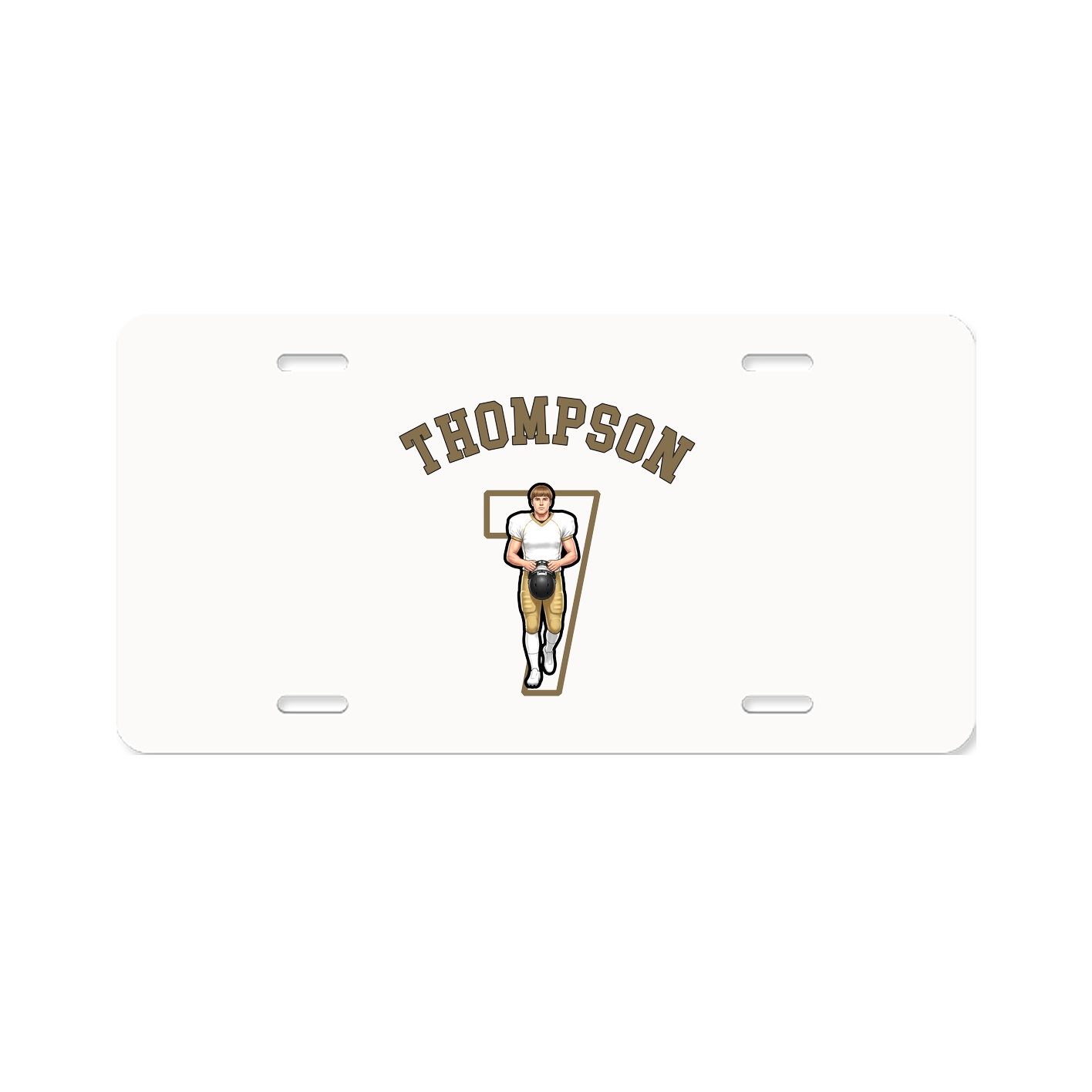 License Plate — Shirsey Arch in Classic