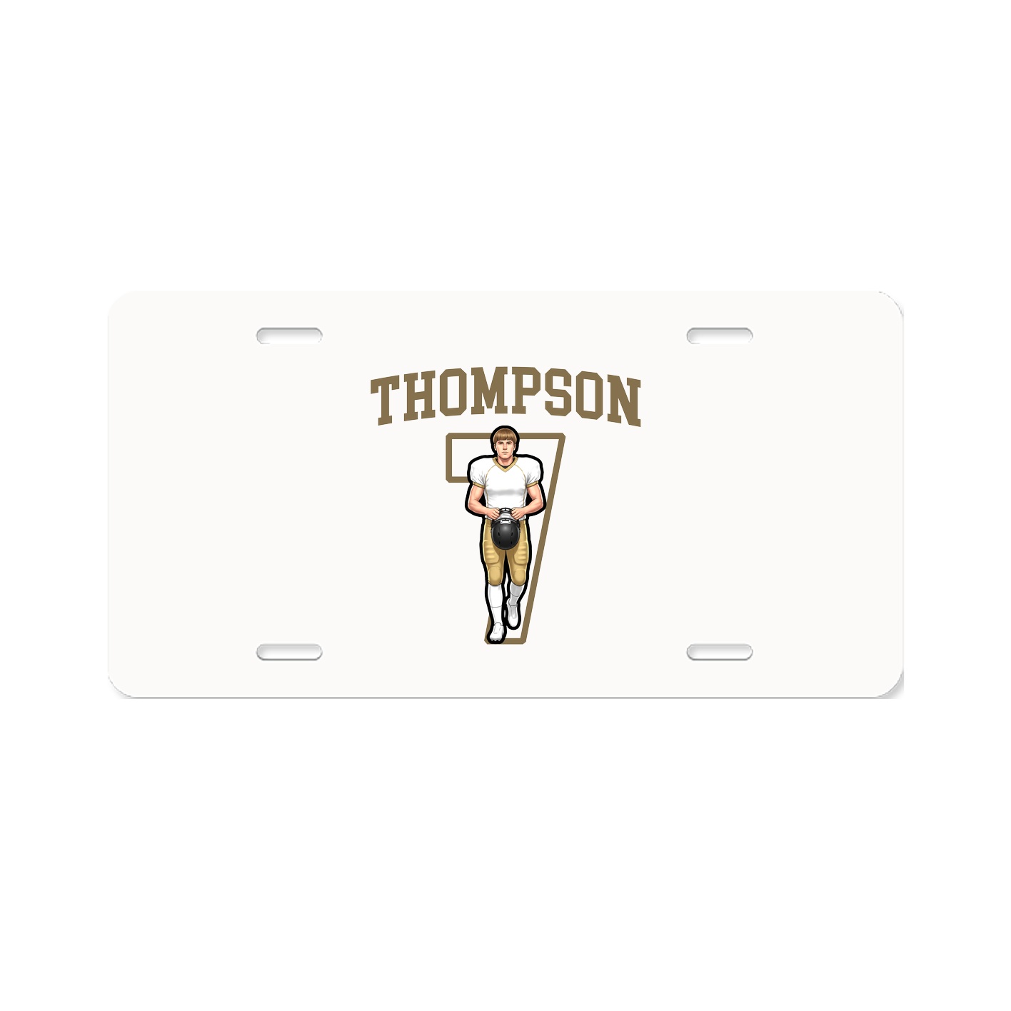 License Plate — Shirsey in Classic