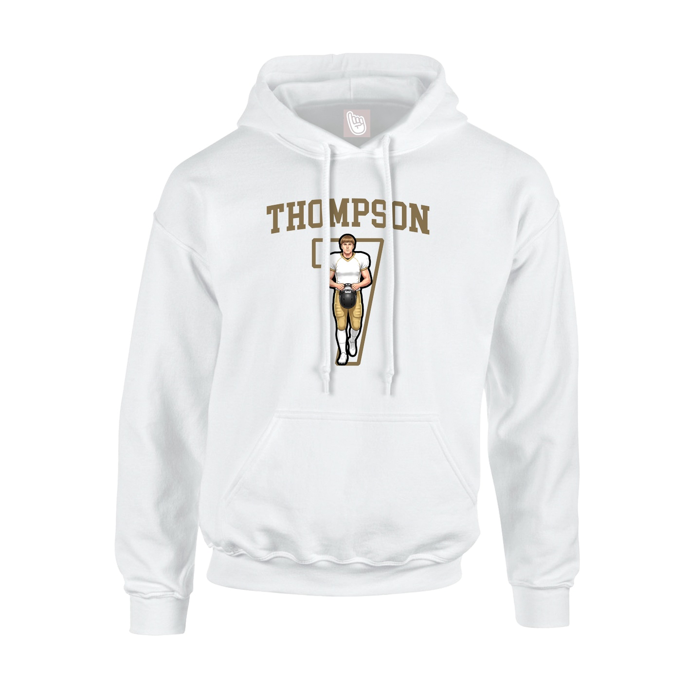 Youth Hoodie — Shirsey in White