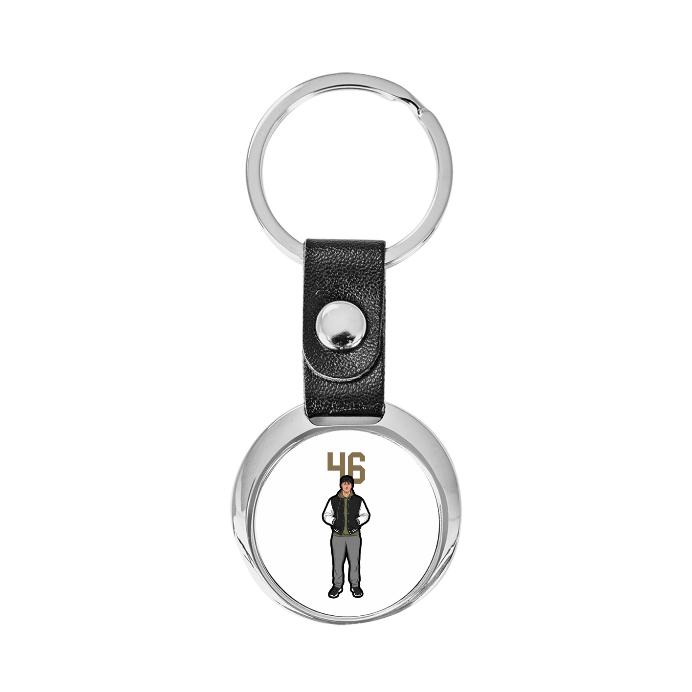 Key Chain — Number Top in Classic