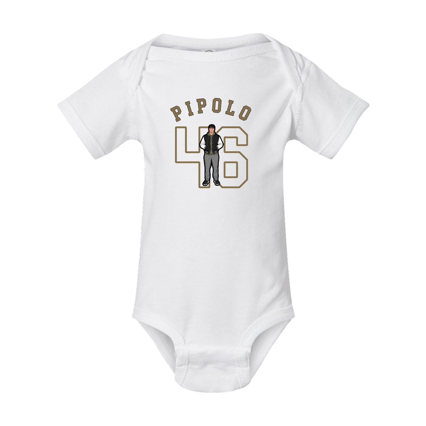 Baby Onesie — Shirsey Arch in White