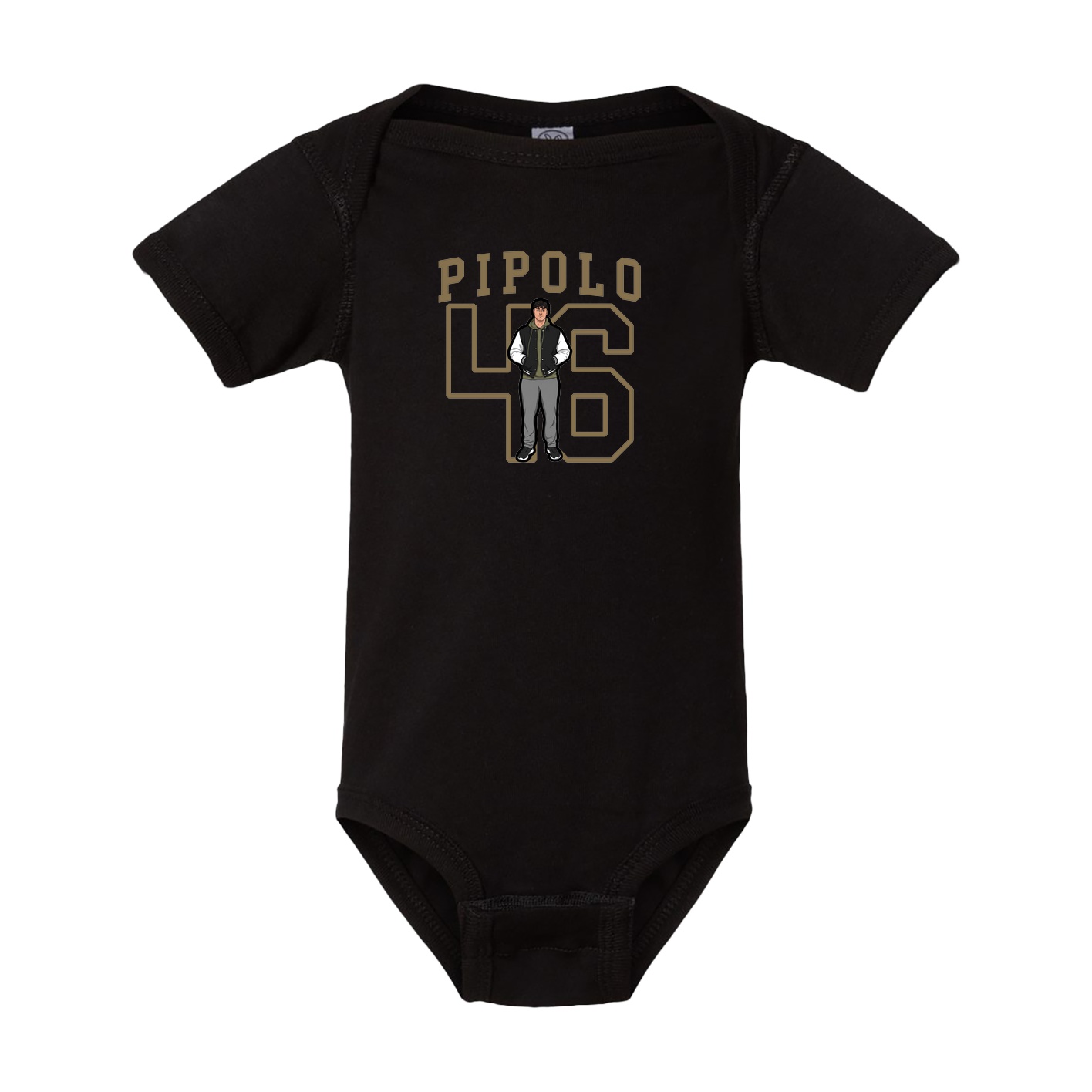 Baby Onesie — Shirsey in Black