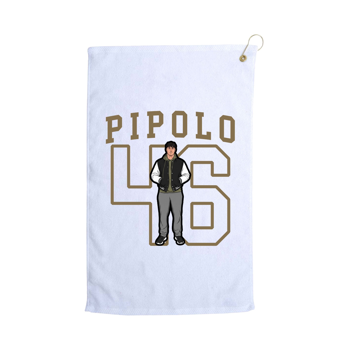 Golf Towel — Shirsey in White