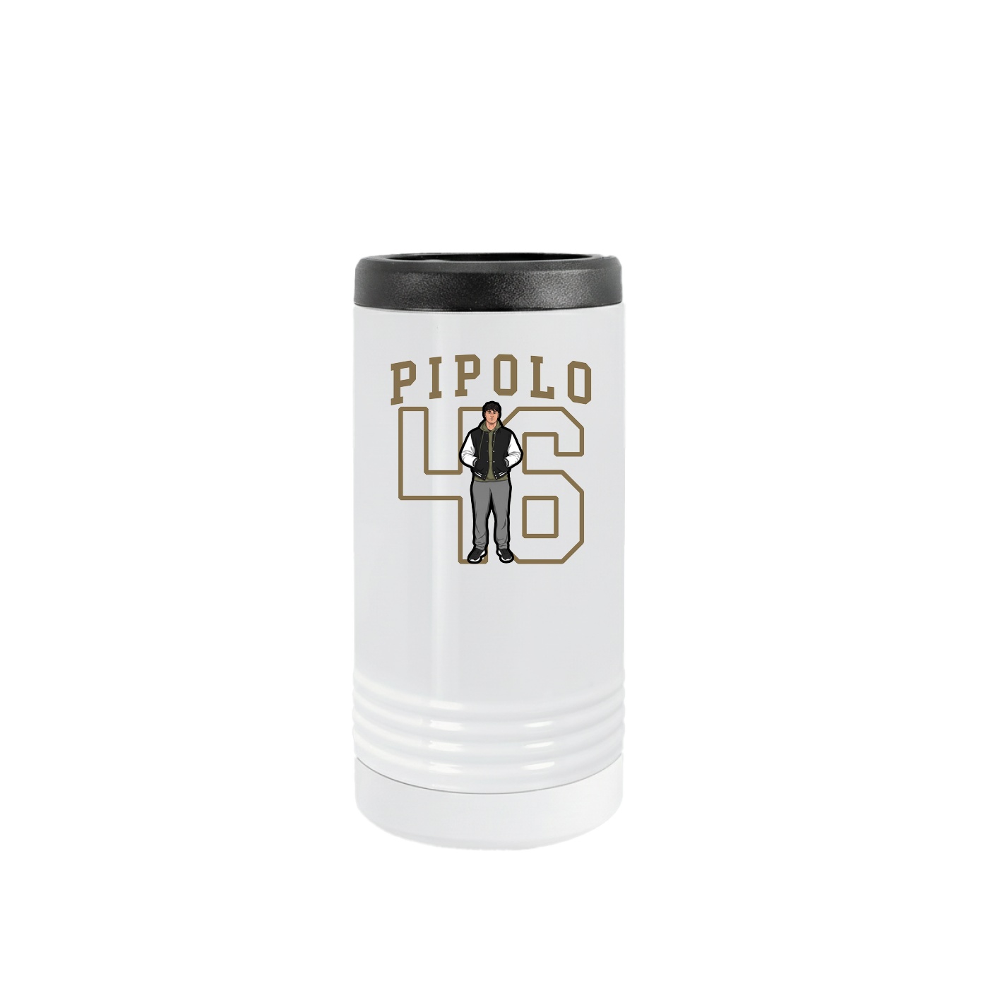 Slim Beverage Holder — Shirsey in White