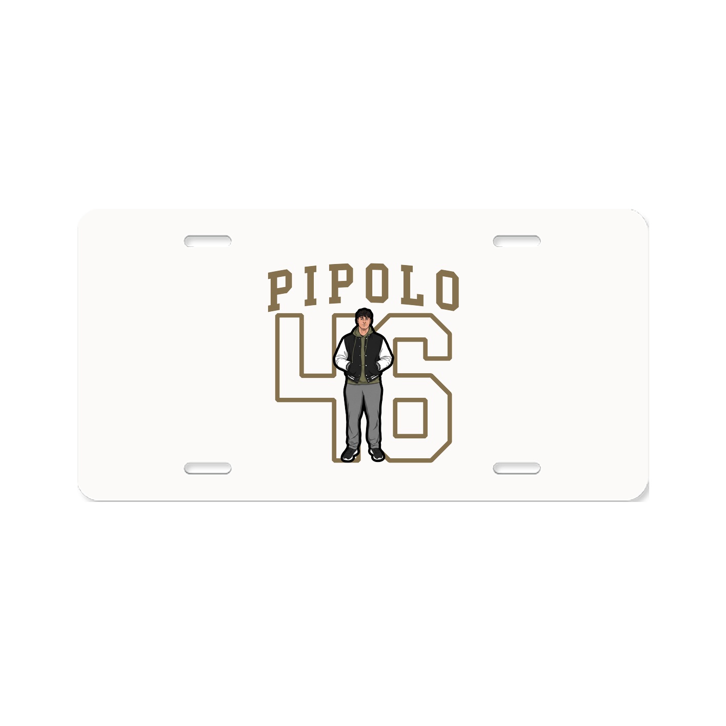 License Plate — Shirsey in Classic