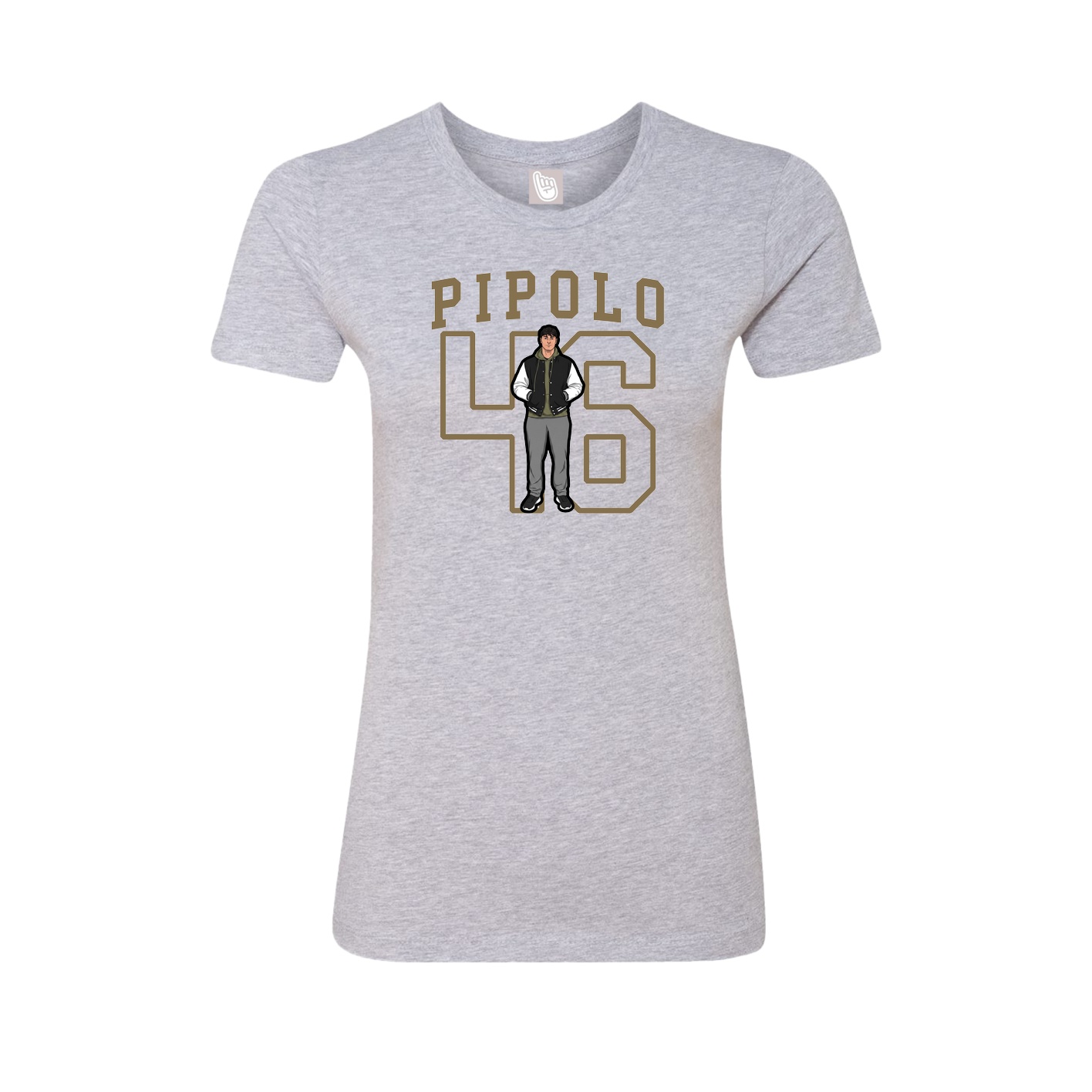 Fitted Women's Tee — Shirsey in Grey