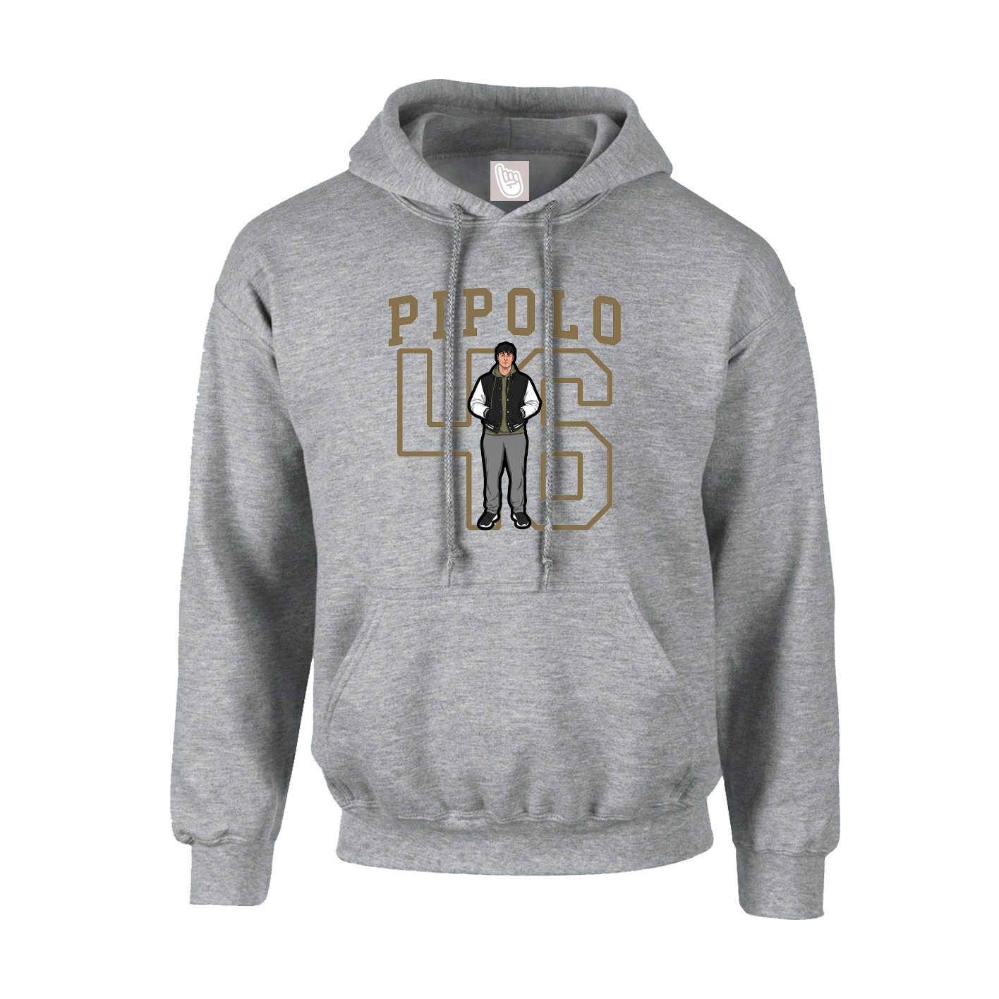 Hoodie — Shirsey in Grey