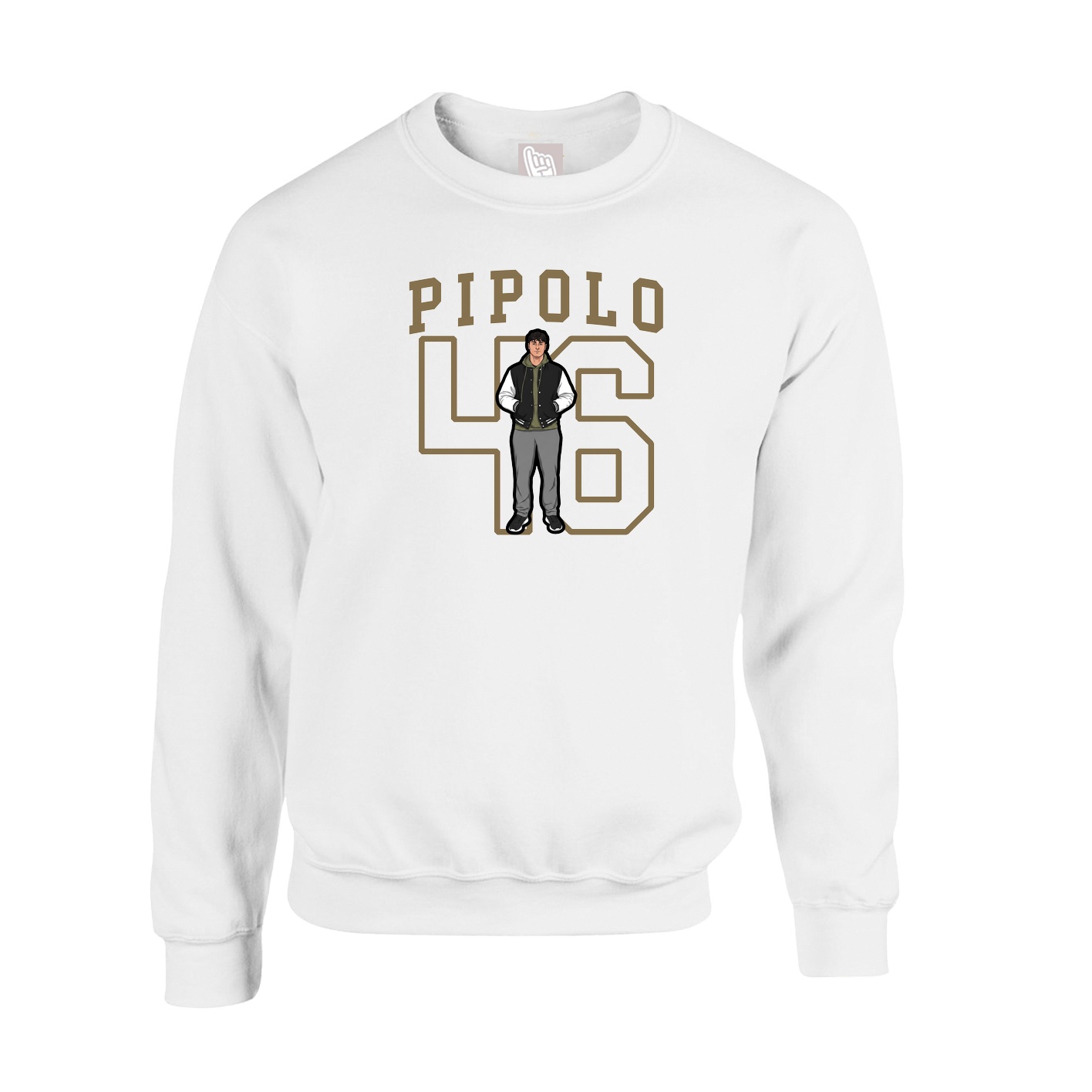 Fleece Crew — Shirsey in White