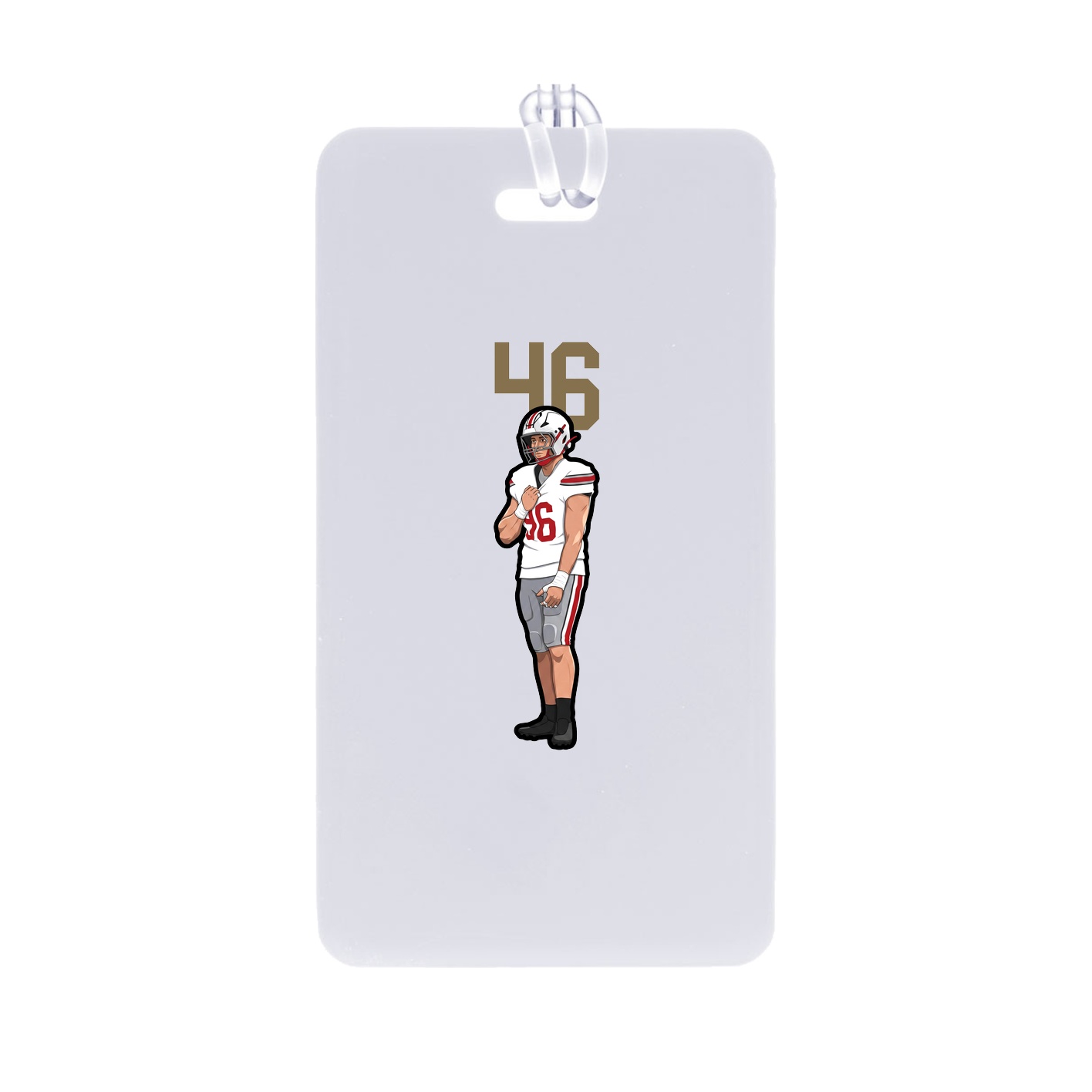 Bag Tag — Number Top in Classic