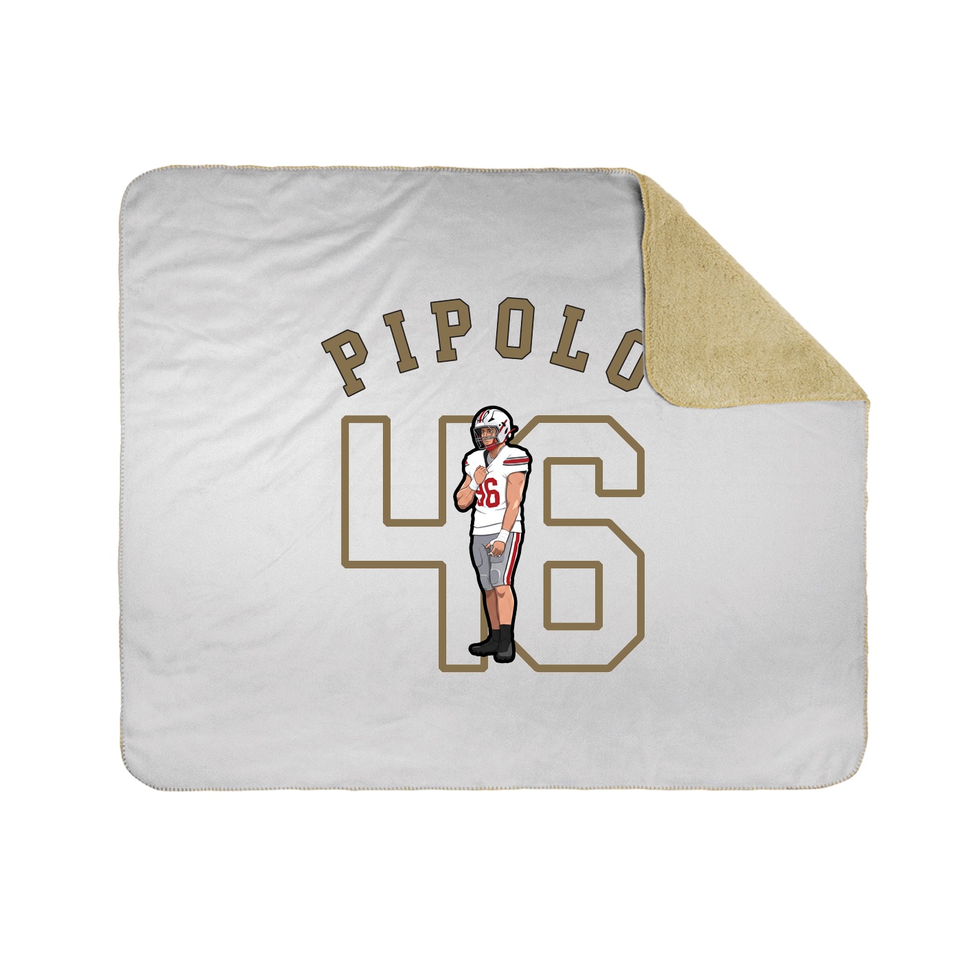 Throw Blanket — Shirsey Arch in White