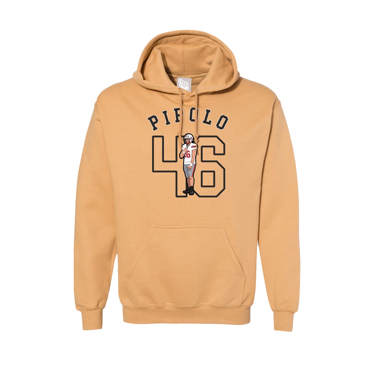 Hoodie — Shirsey Arch in Vegas Gold
