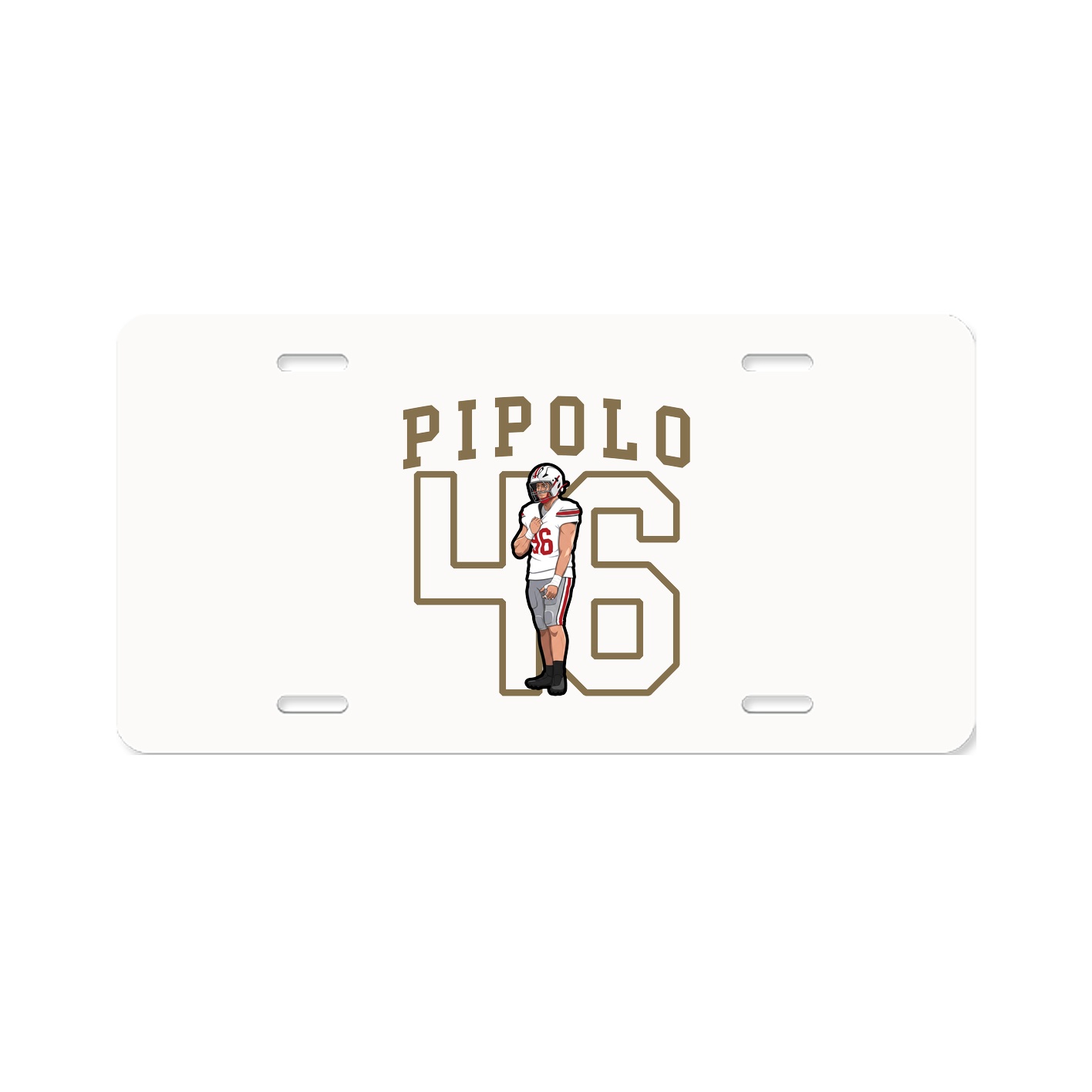 Aluminum License Plate