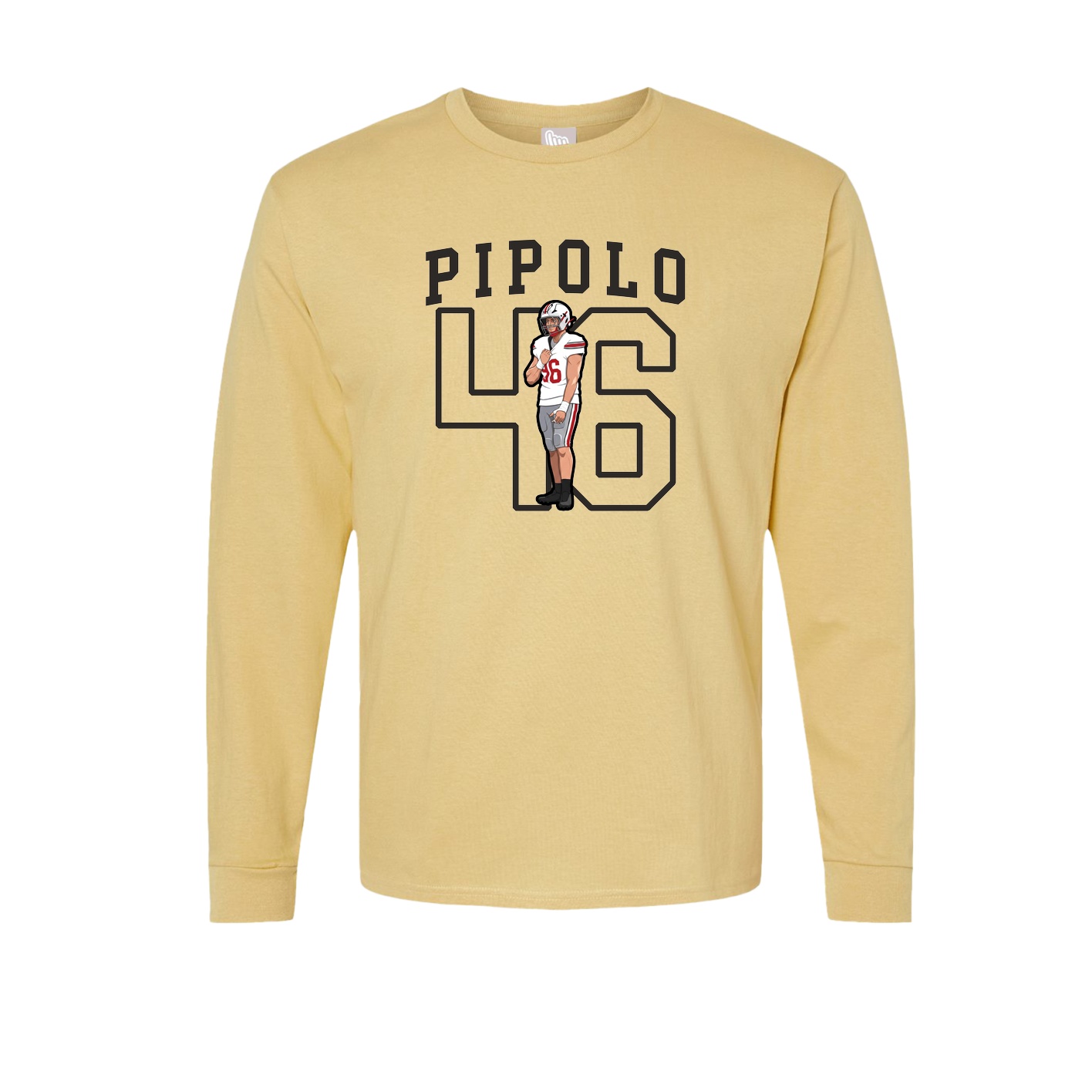 Long Sleeve Tee — Shirsey in Vegas Gold