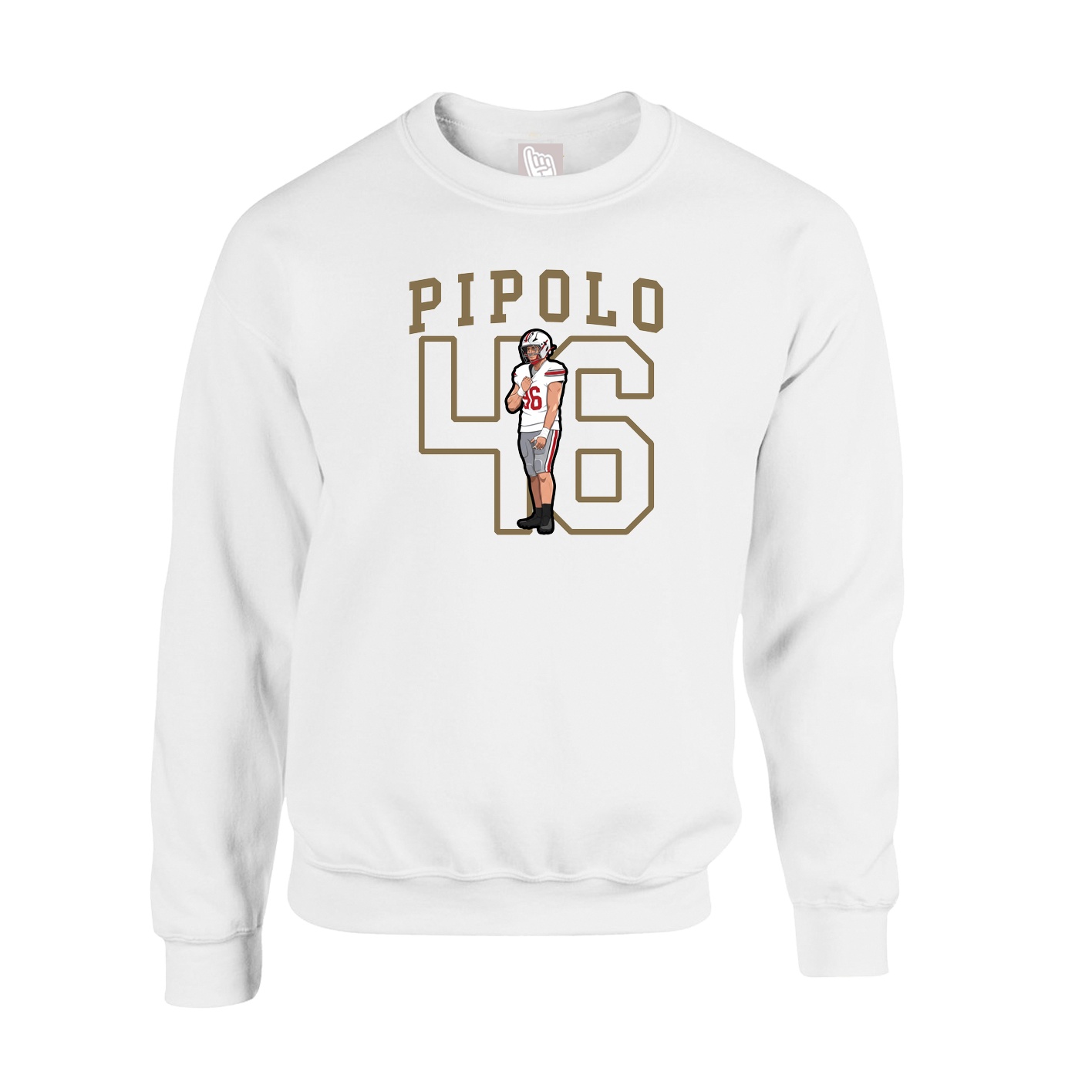 Fleece Crew — Shirsey in White