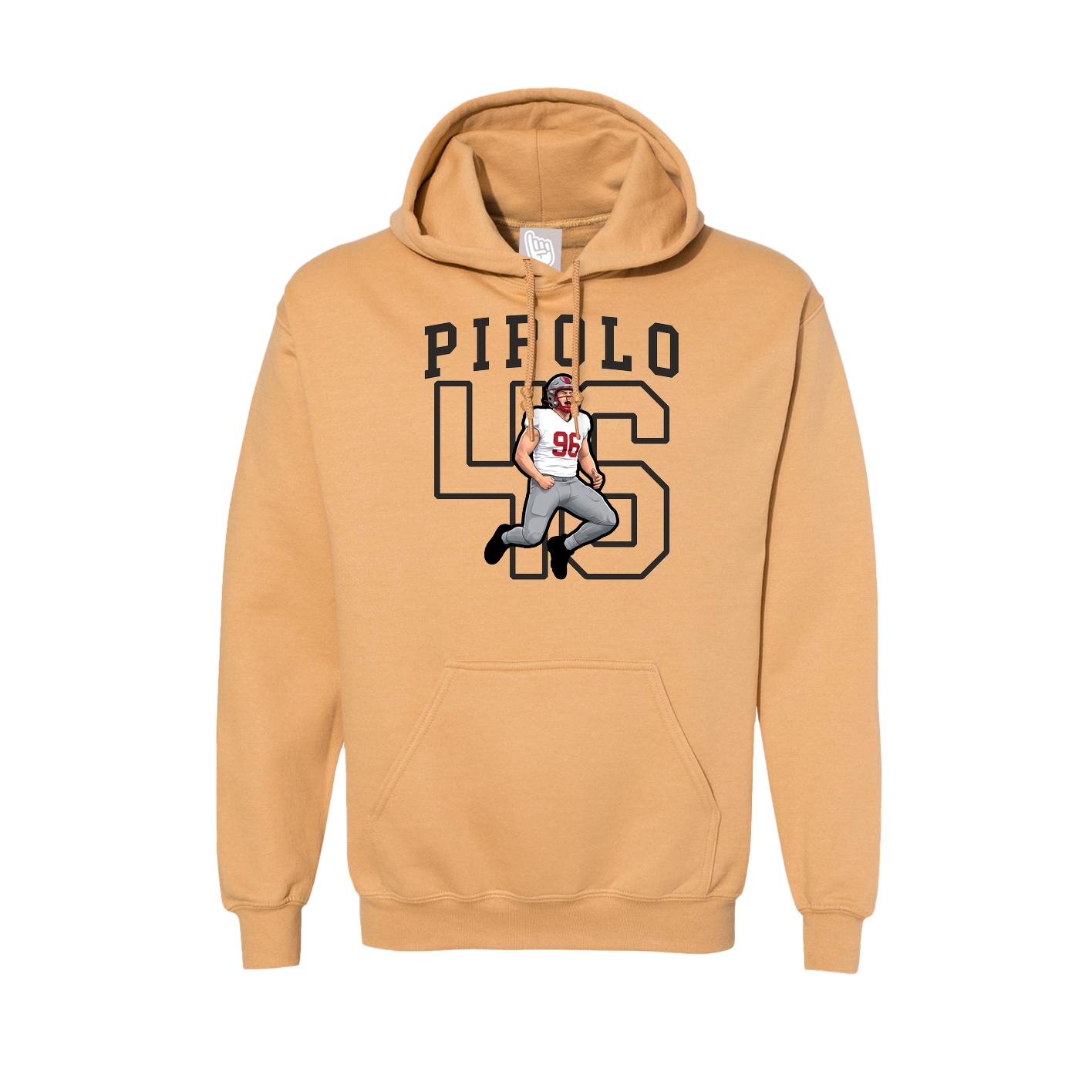 Hoodie — Shirsey in Vegas Gold