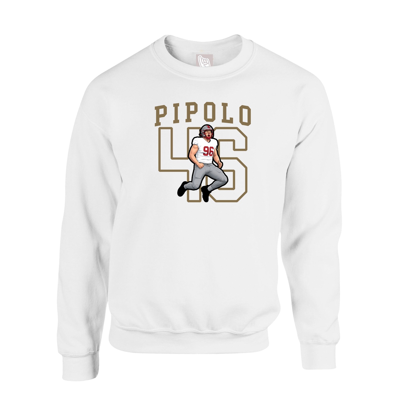 Fleece Crew — Shirsey in White