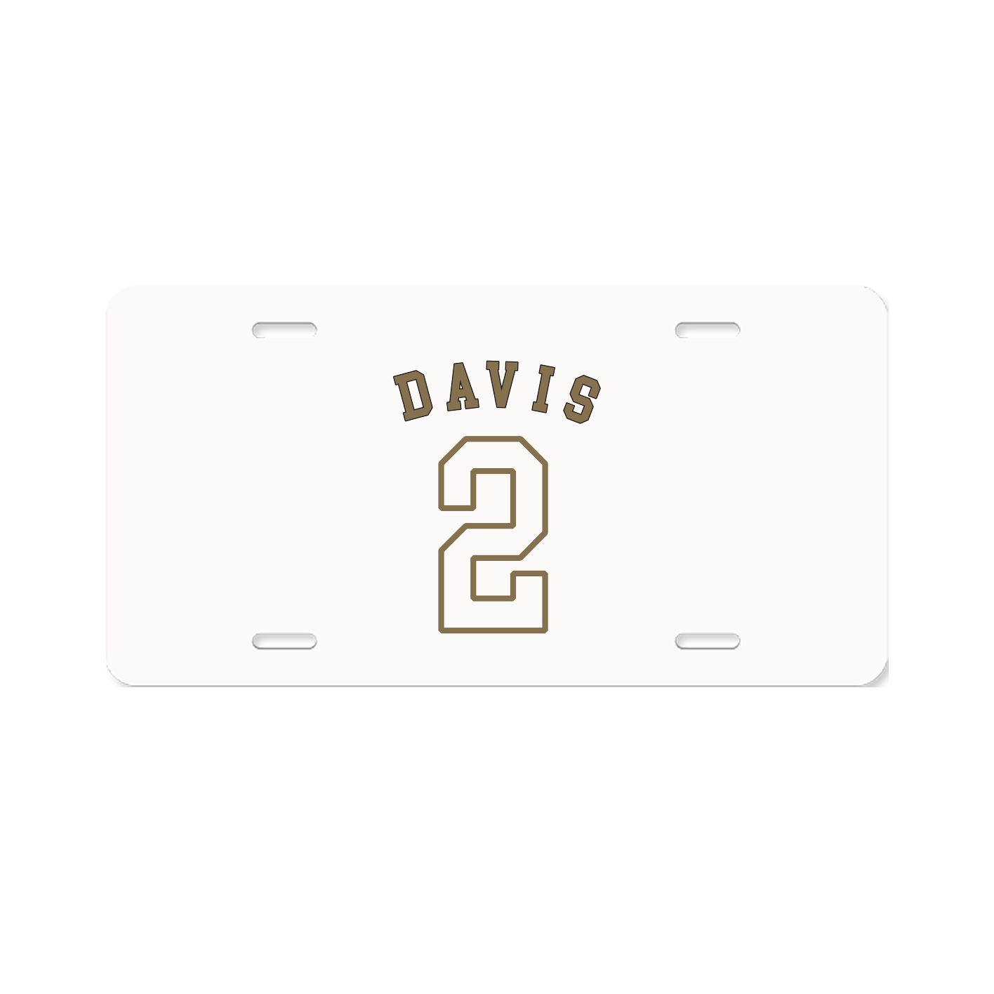 License Plate — Shirsey Arch in Classic