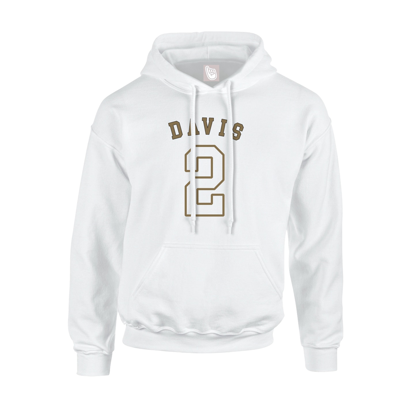 Hoodie — Shirsey Arch in White
