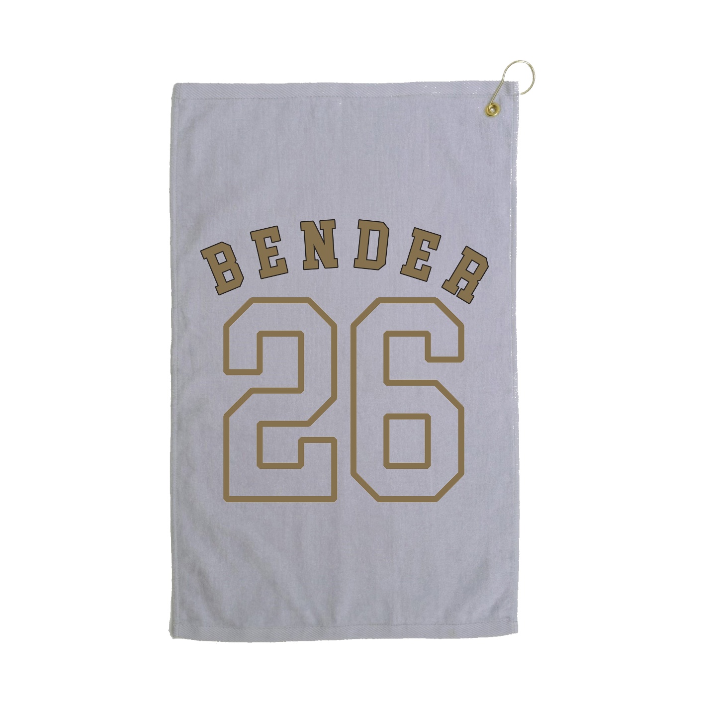 Golf Towel — Shirsey Arch in Grey
