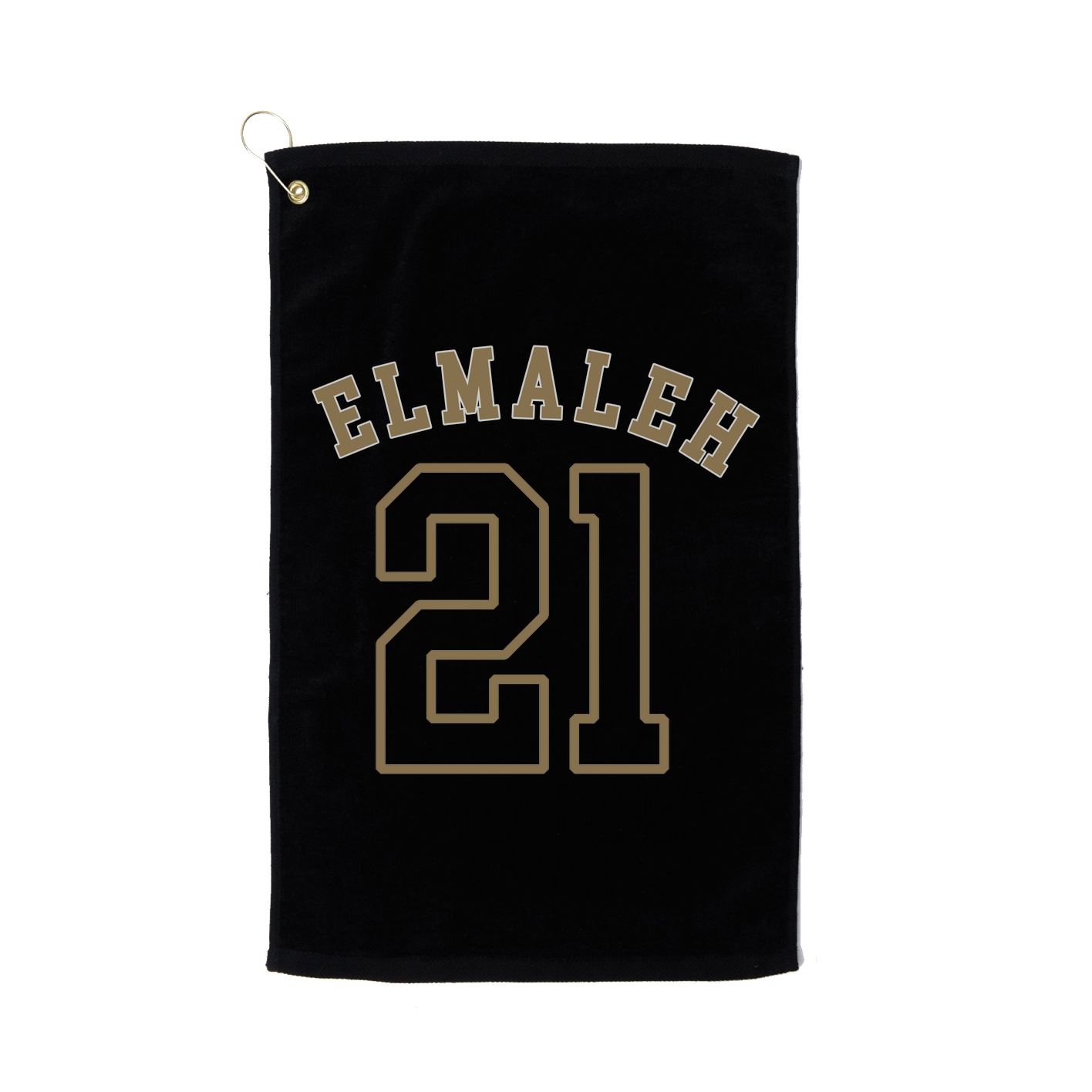 Golf Towel — Shirsey Arch in Black