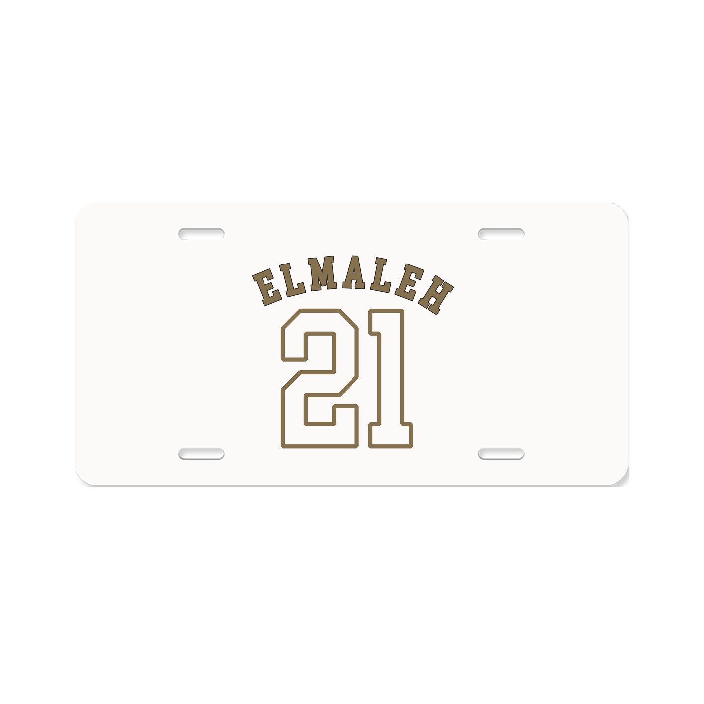 License Plate — Shirsey Arch in Classic