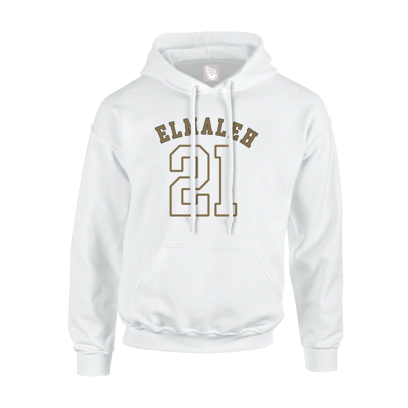 Hoodie — Shirsey Arch in White