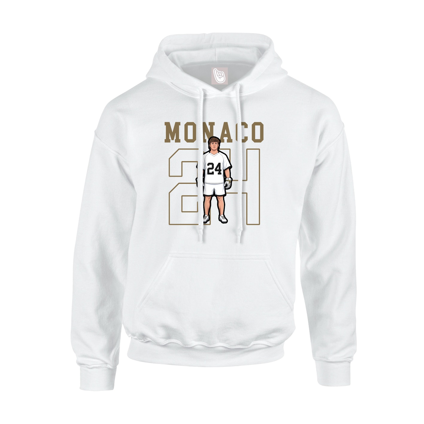 Youth Hoodie — Shirsey in White