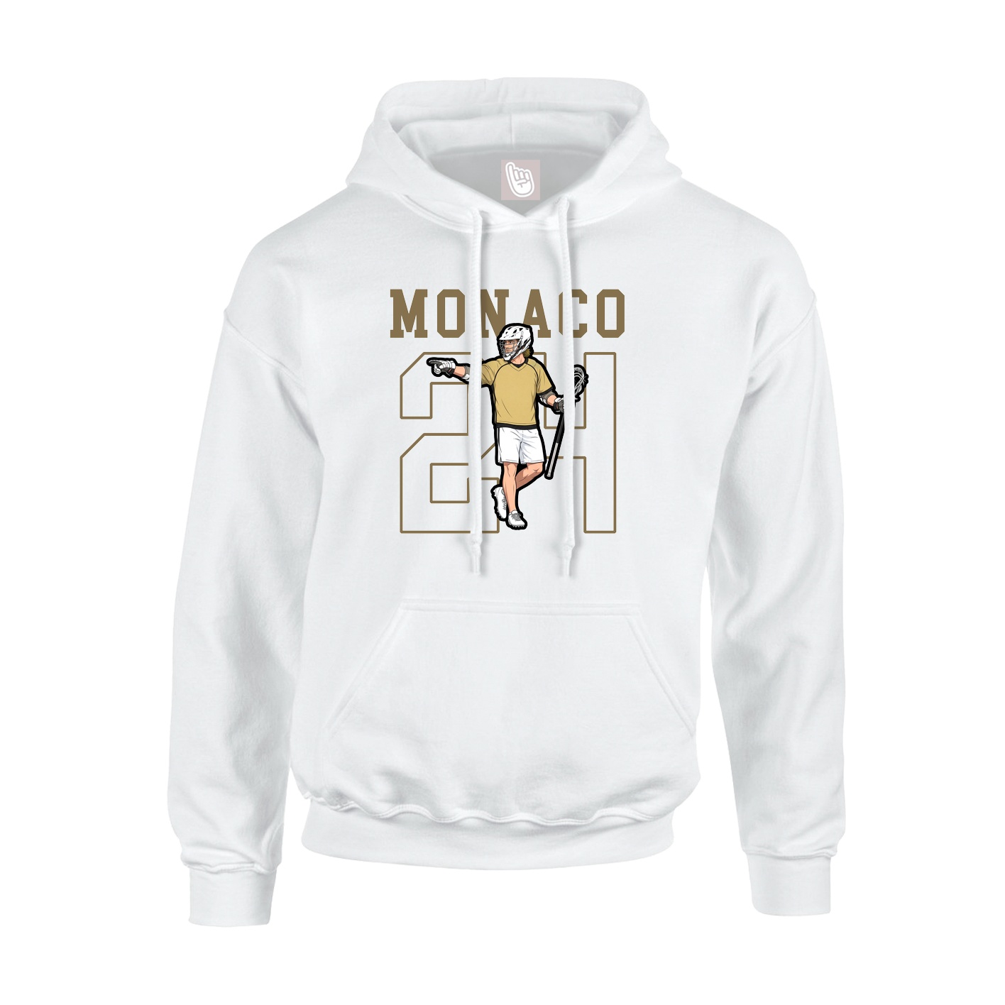 Hoodie — Shirsey in White