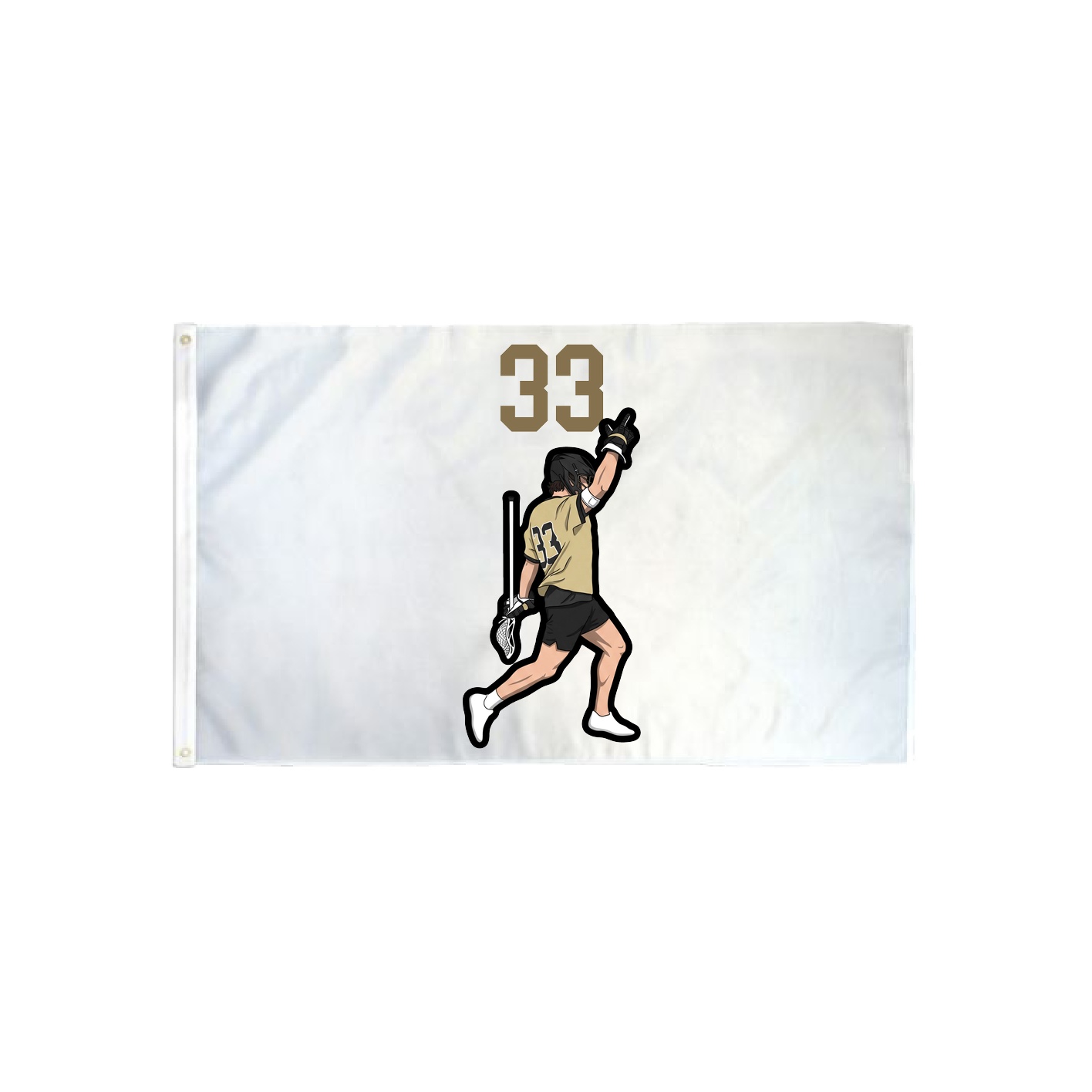3x5 Flag — Number Top in Classic