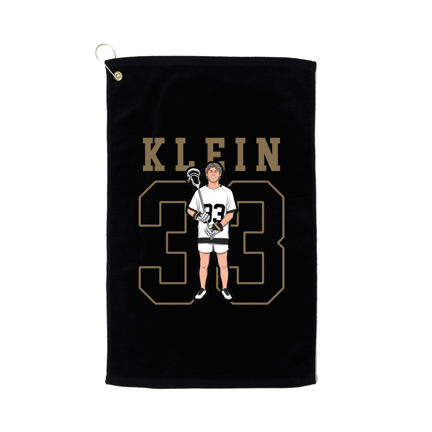 Golf Towel — Shirsey in Black