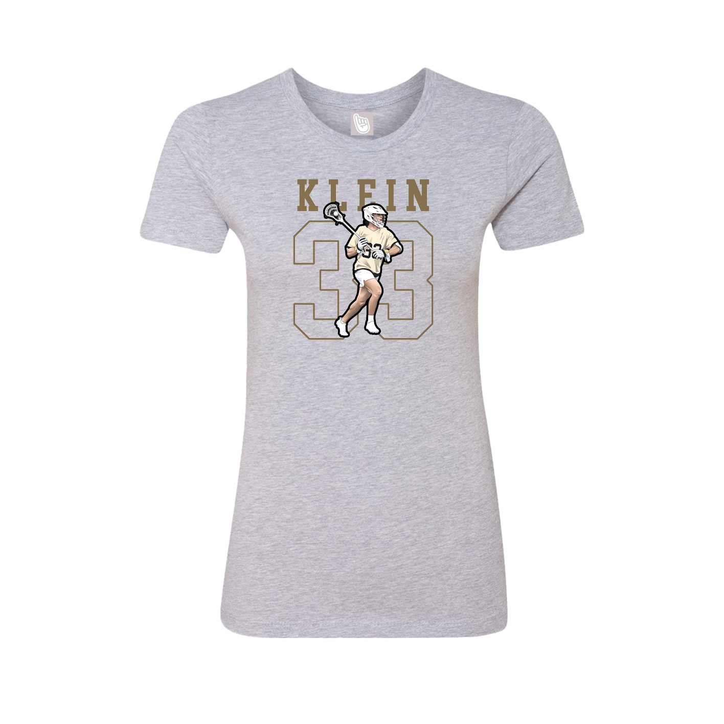 Fitted Women's Tee — Shirsey in Grey