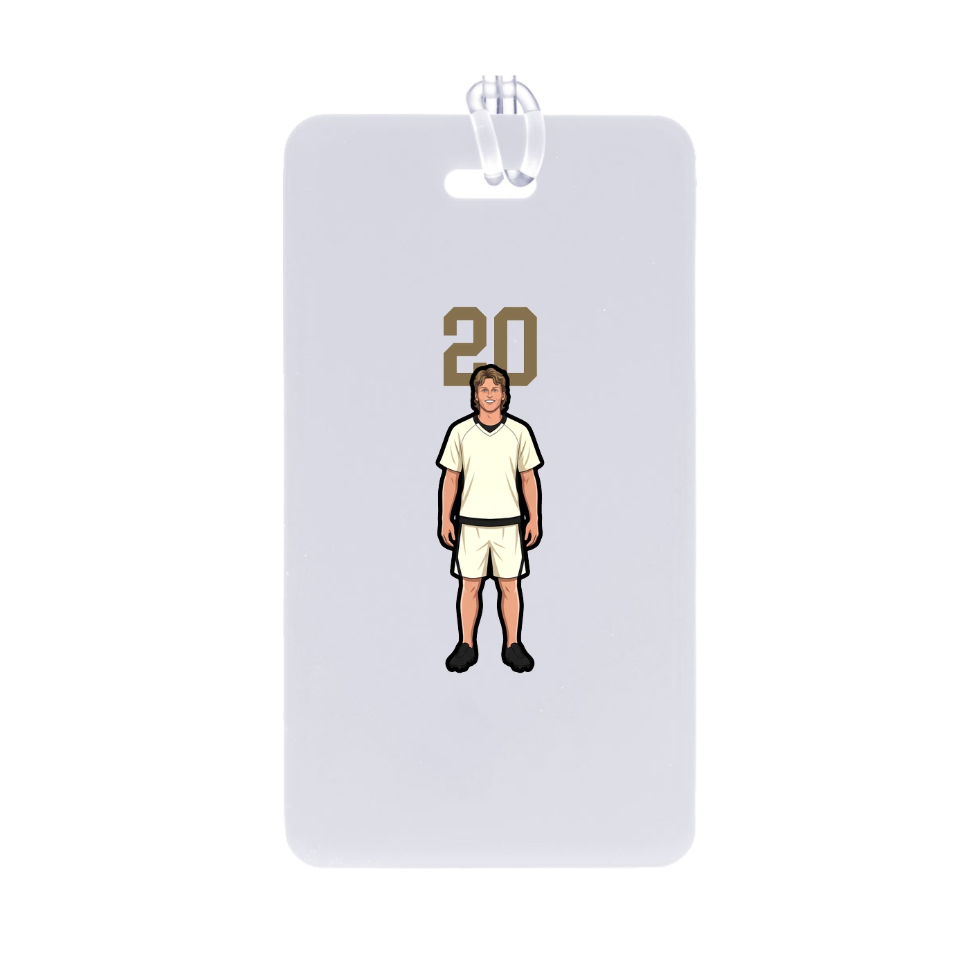 Bag Tag — Number Top in Classic