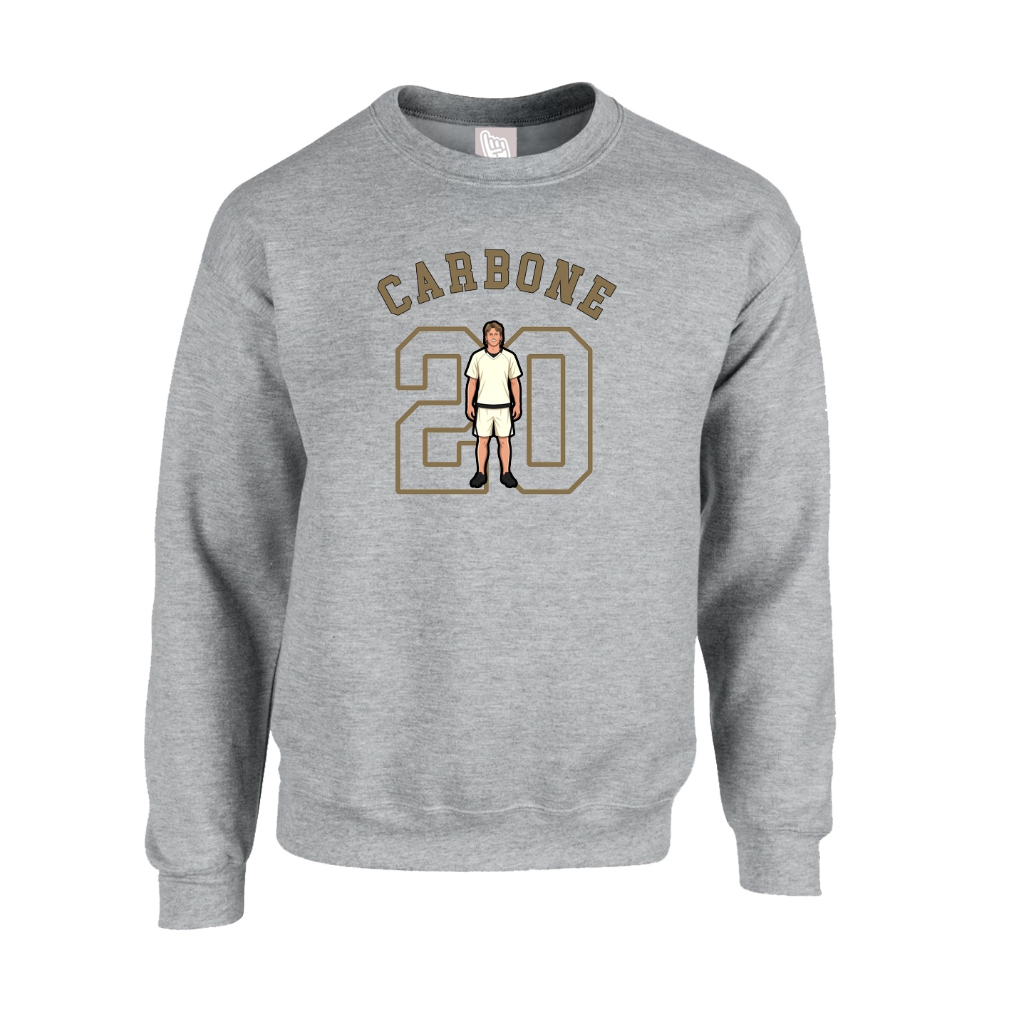 Fleece Crew — Shirsey Arch in Grey