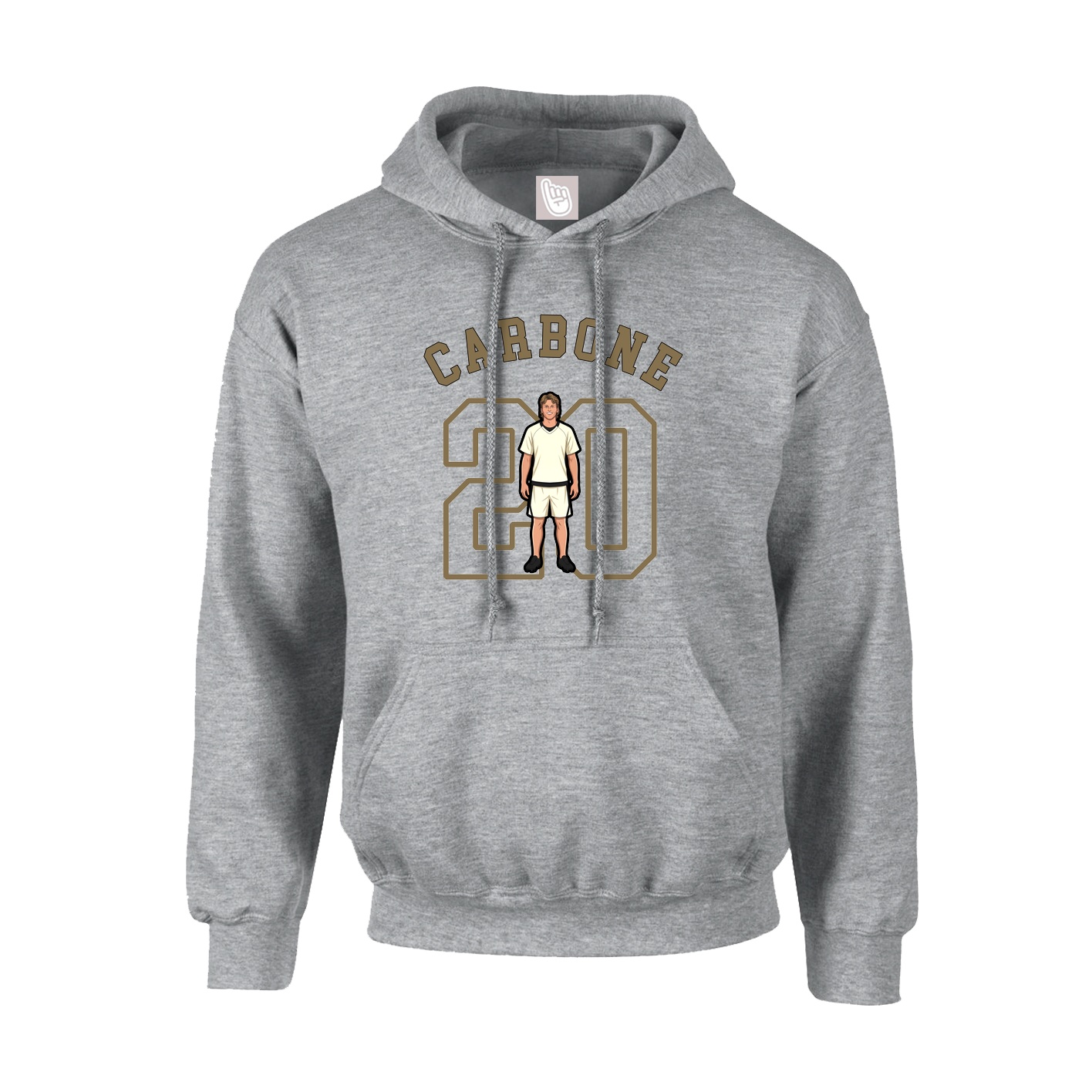 Youth Hoodie — Shirsey Arch in Grey