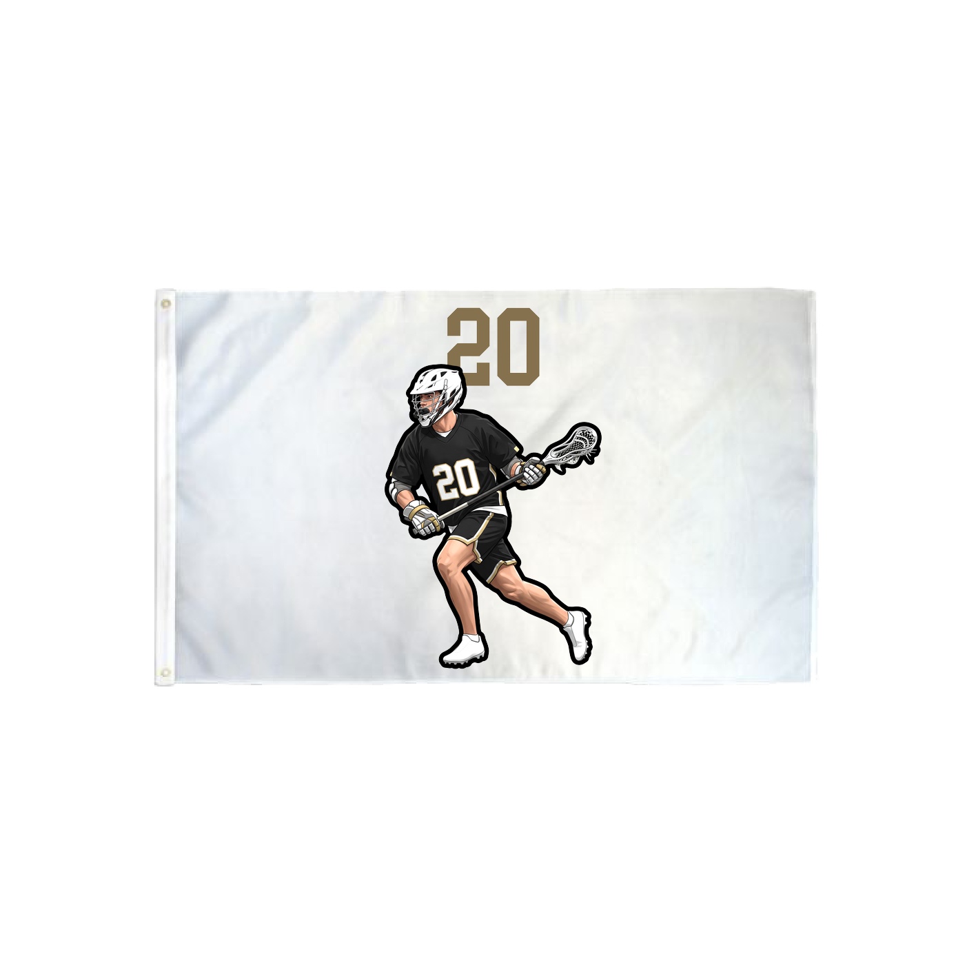 3x5 Flag — Number Top in Classic