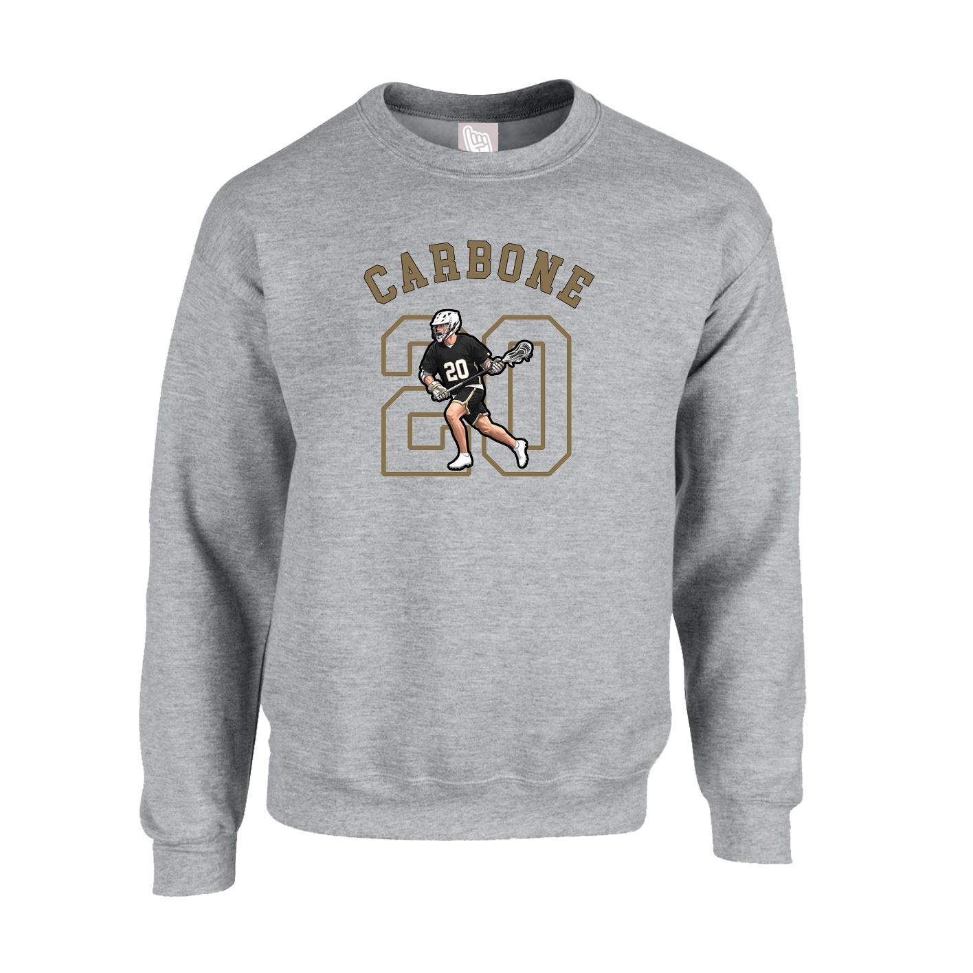 Fleece Crew — Shirsey Arch in Grey