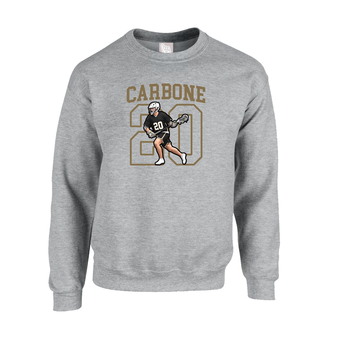 Fleece Crew — Shirsey in Grey