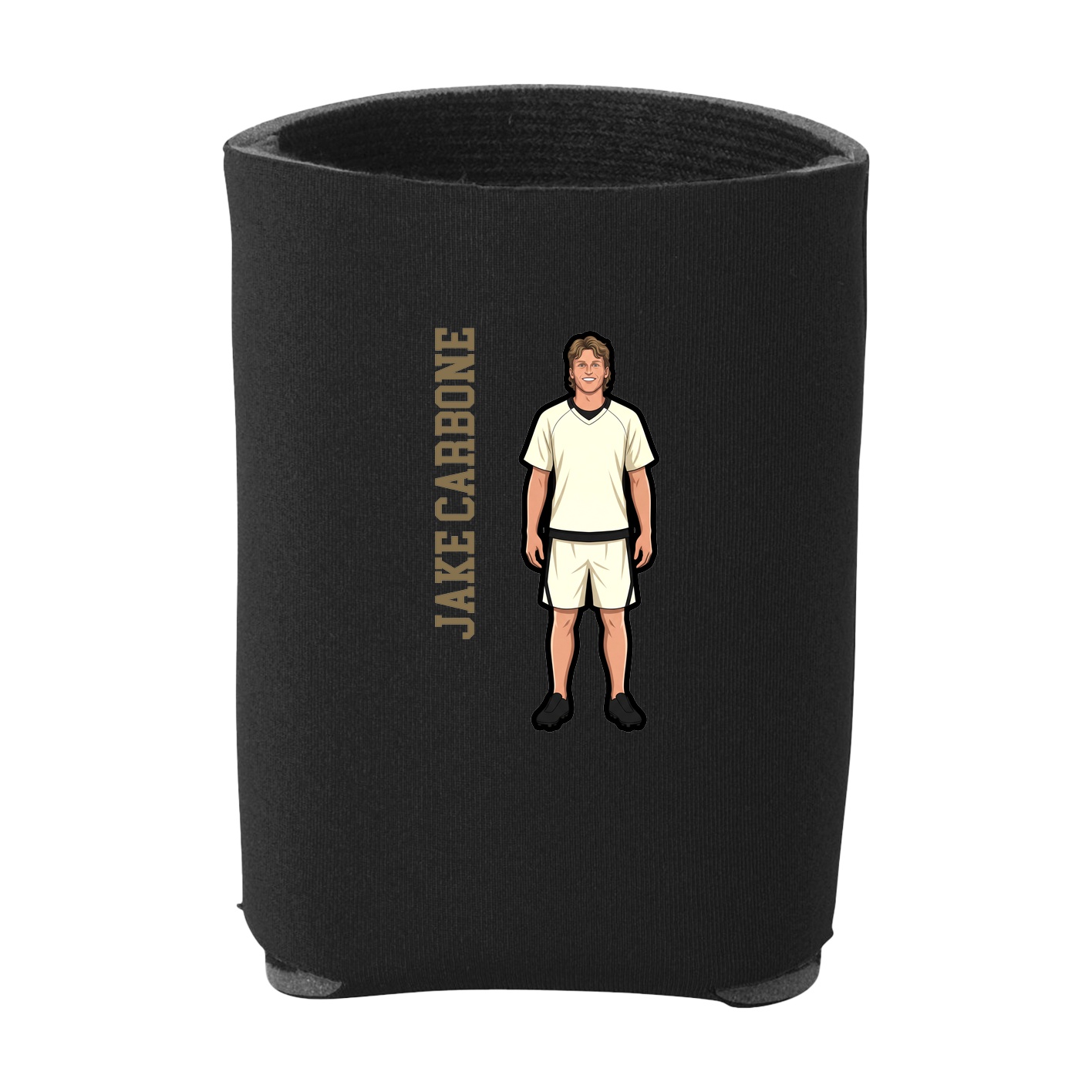 Can Holder — Name Vertical in Black