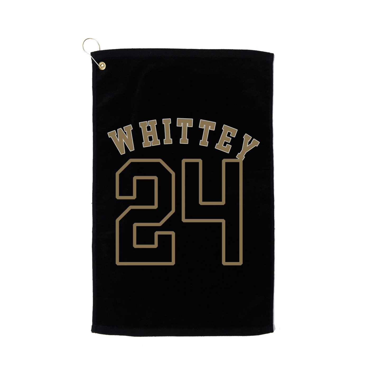 Golf Towel — Shirsey Arch in Black