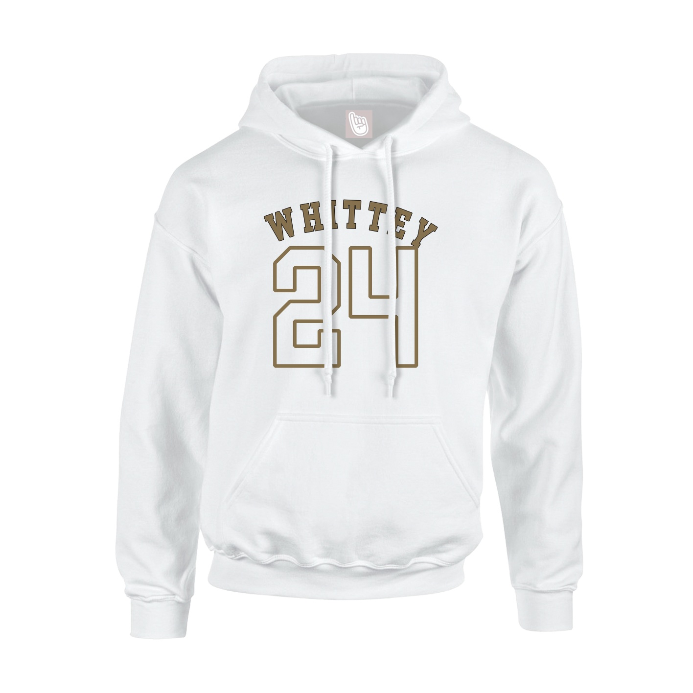 Hoodie — Shirsey Arch in White