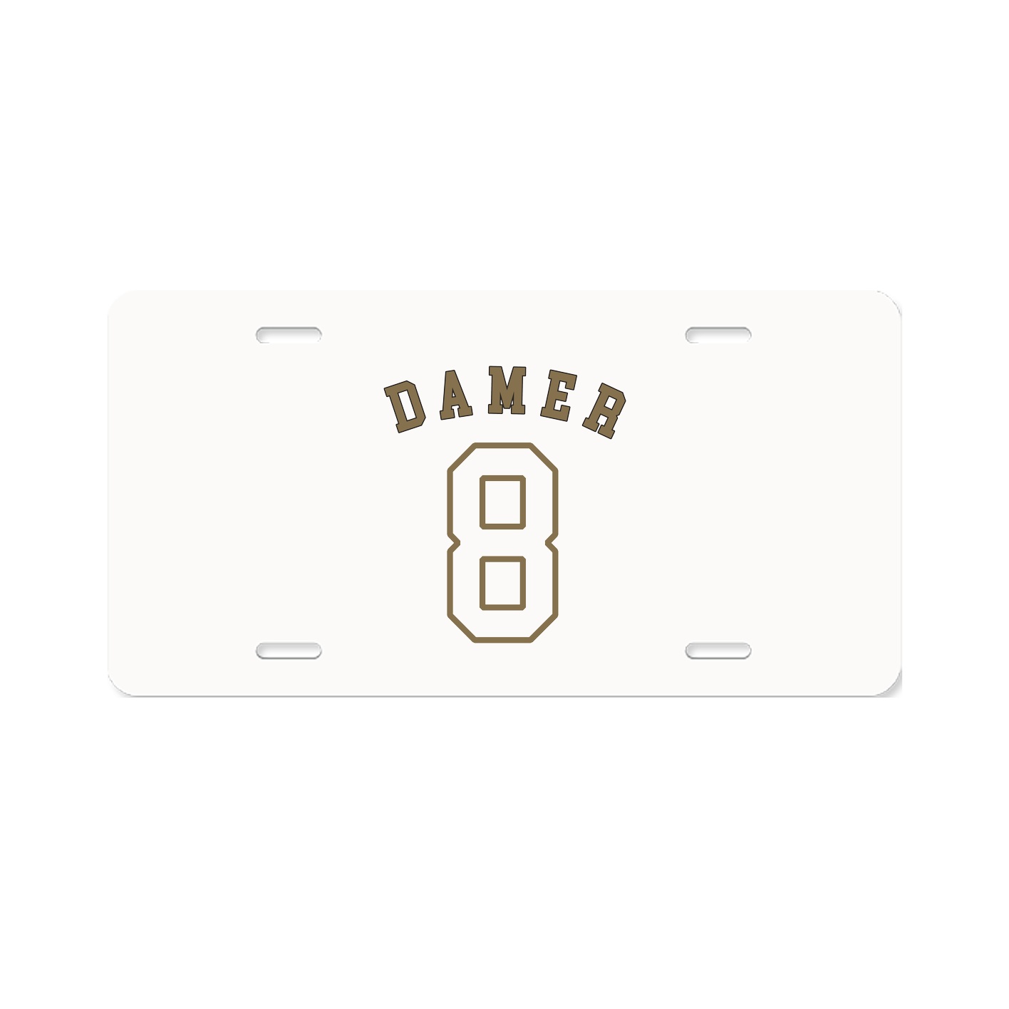 License Plate — Shirsey Arch in Classic